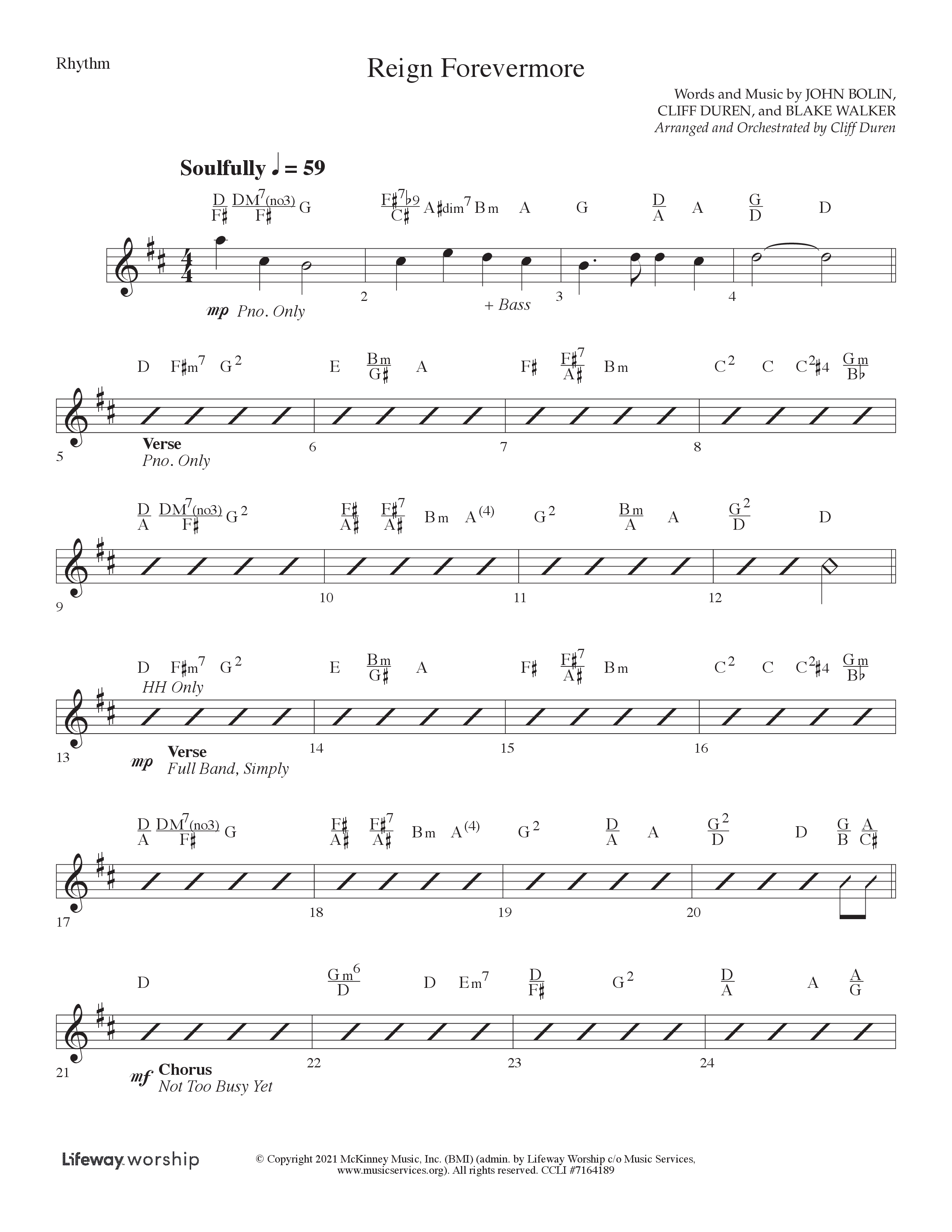 I Call Him Lord (7 Song Choral Collection) Song 3 (Lead & Chords) (Lifeway Choral / Arr. Cliff Duren)