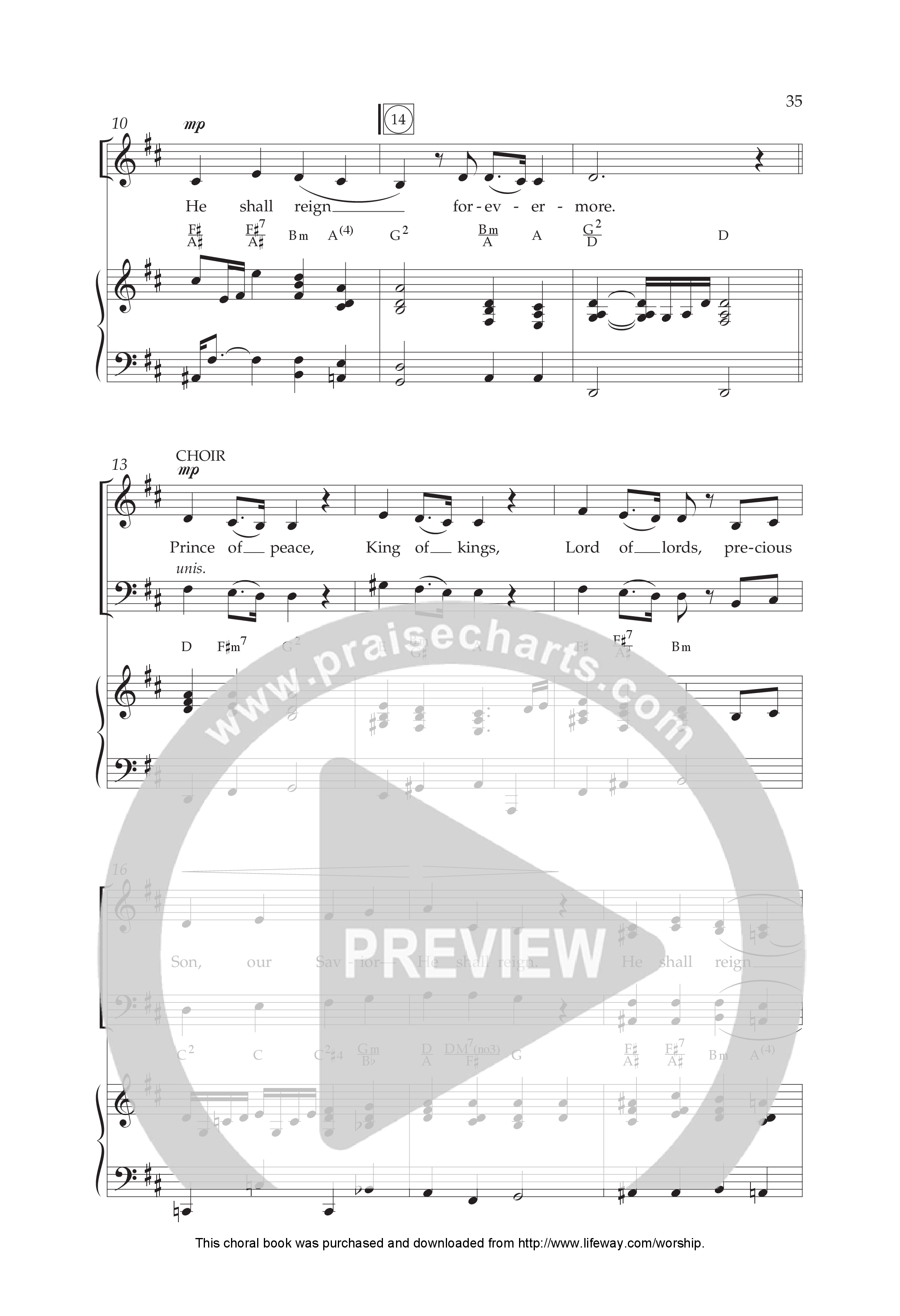 I Call Him Lord (7 Song Choral Collection) Song 3 (Piano SATB) (Lifeway Choral / Arr. Cliff Duren)