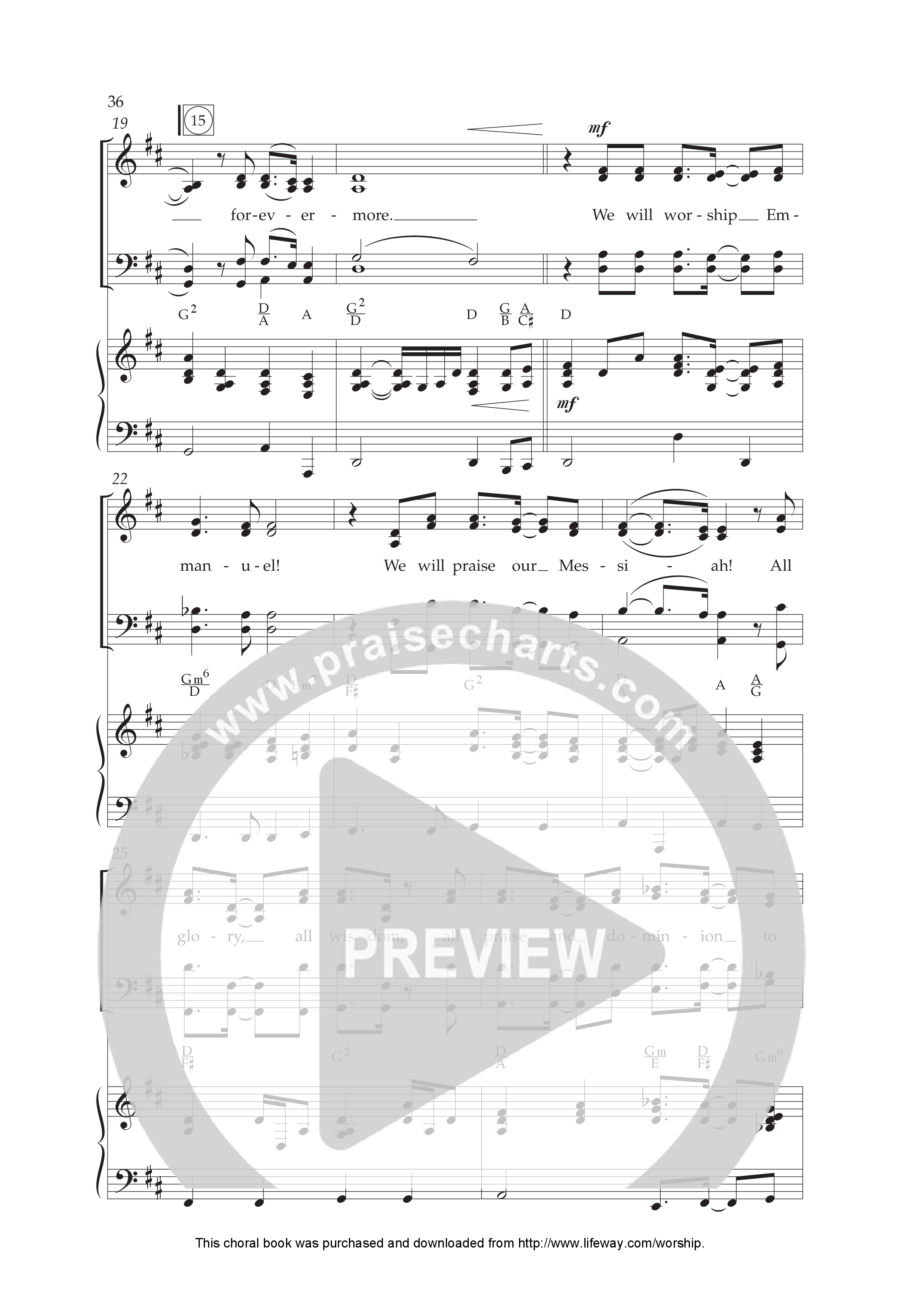 I Call Him Lord (7 Song Choral Collection) Song 3 (Piano SATB) (Lifeway Choral / Arr. Cliff Duren)