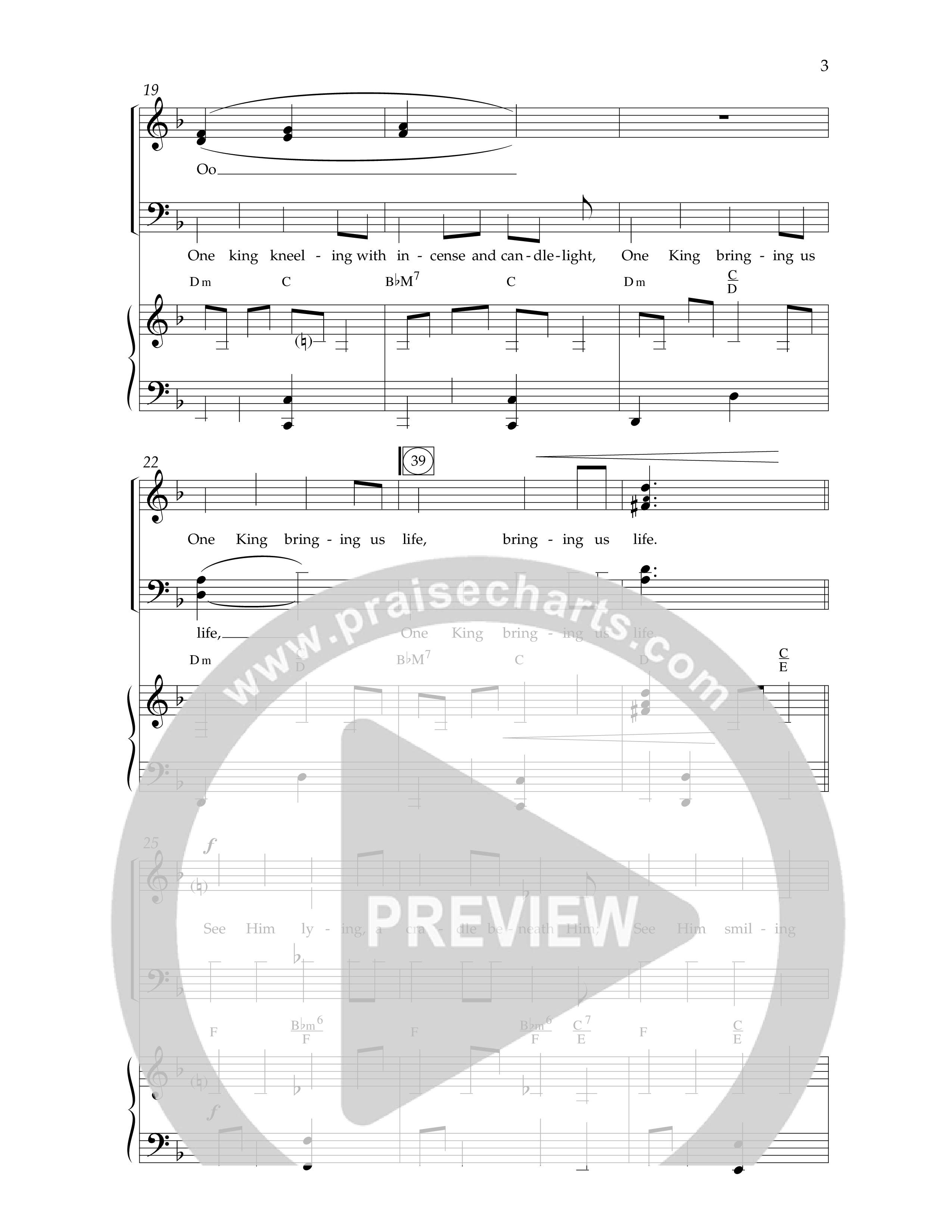 One Small Child (Choral Anthem SATB) Anthem (SATB/Piano) (Lifeway Choral / Arr. Dennis Allen)