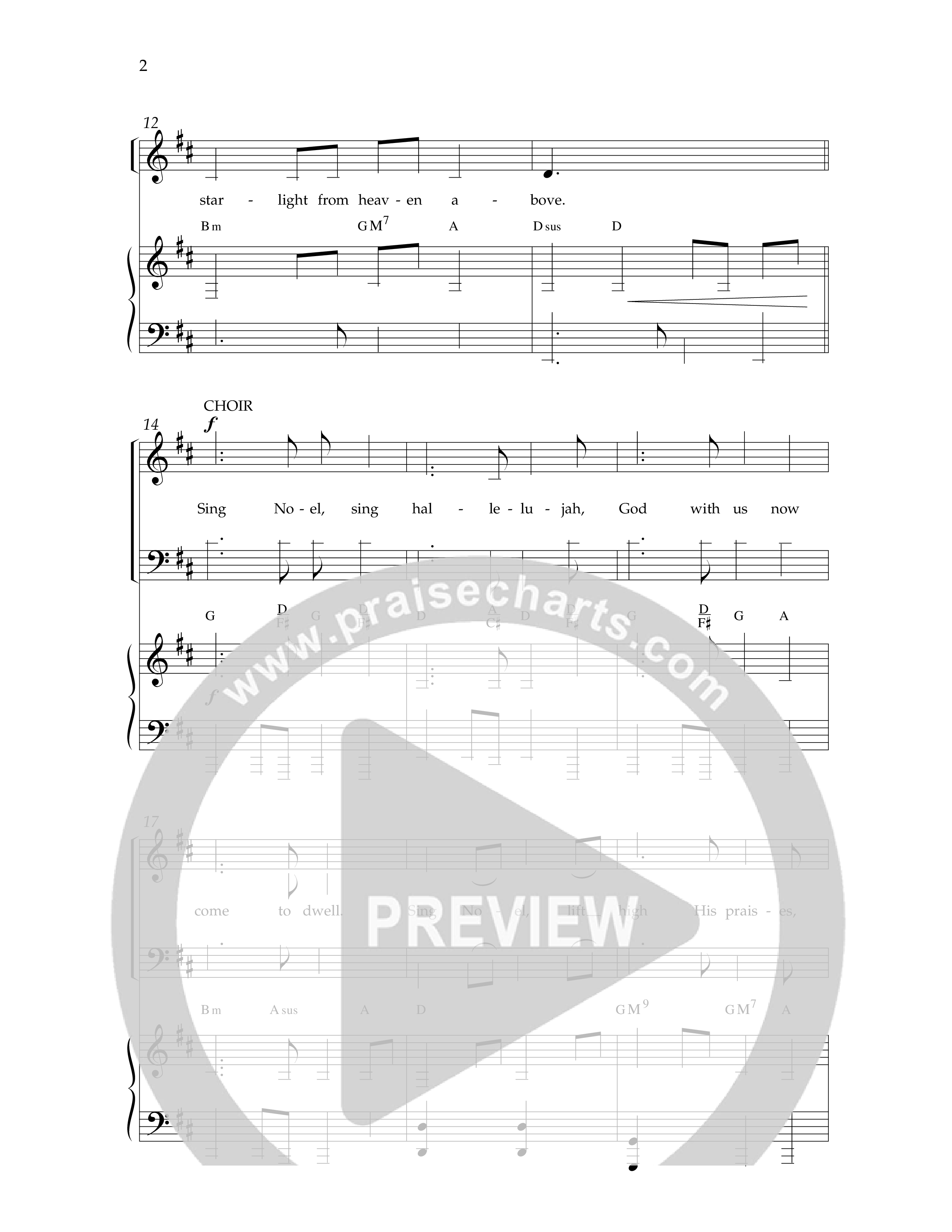 Sing Noel Sing Hallelujah (Choral Anthem SATB) Anthem (SATB/Piano) (Lifeway Choral / Arr. Dennis Allen)