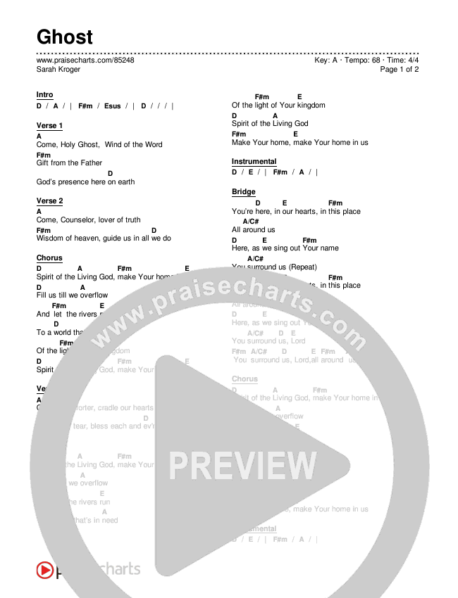 Ghost Chord Chart (Sarah Kroger)