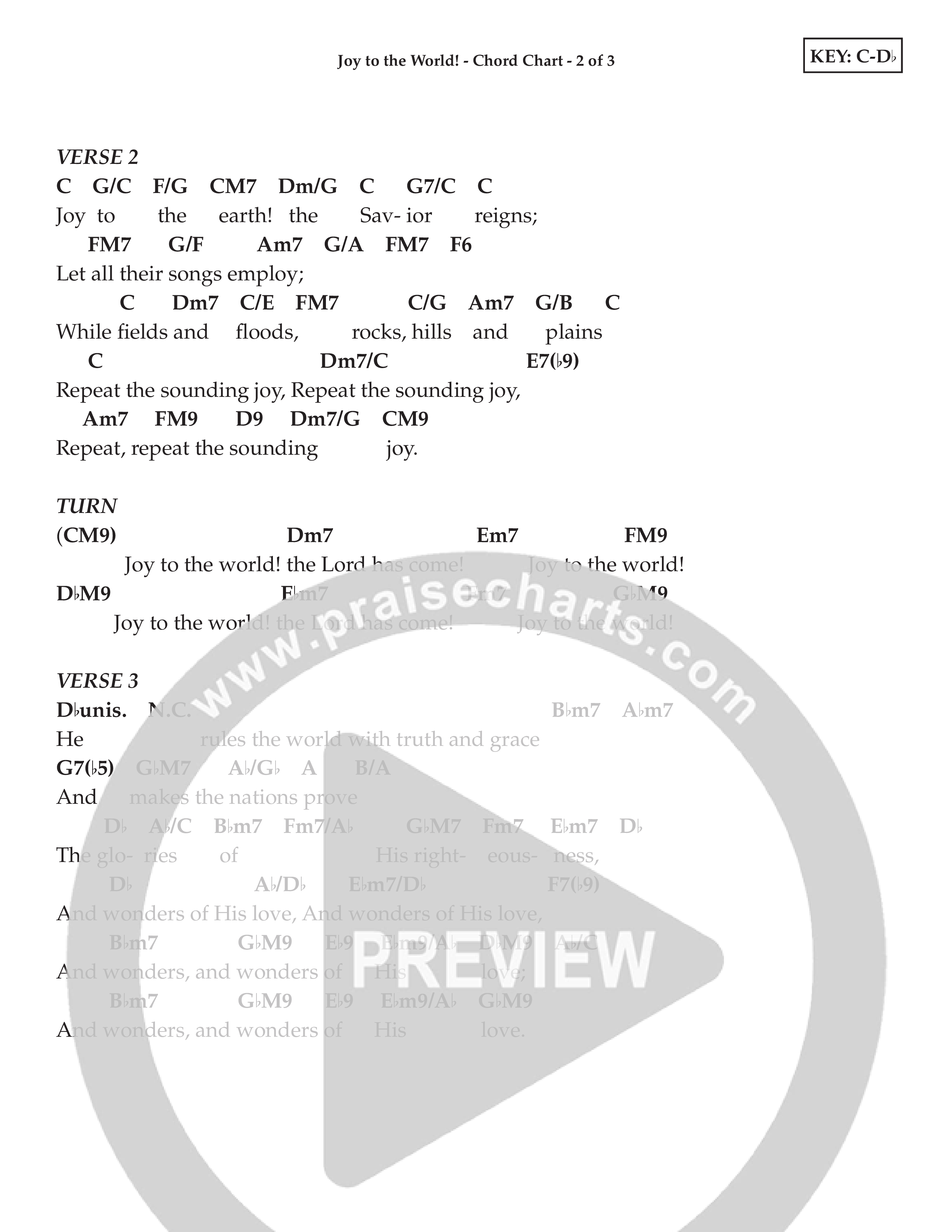 Joy To The World (Kids) Chord Chart (Lifeway Choral / Arr. Amanda Singer)