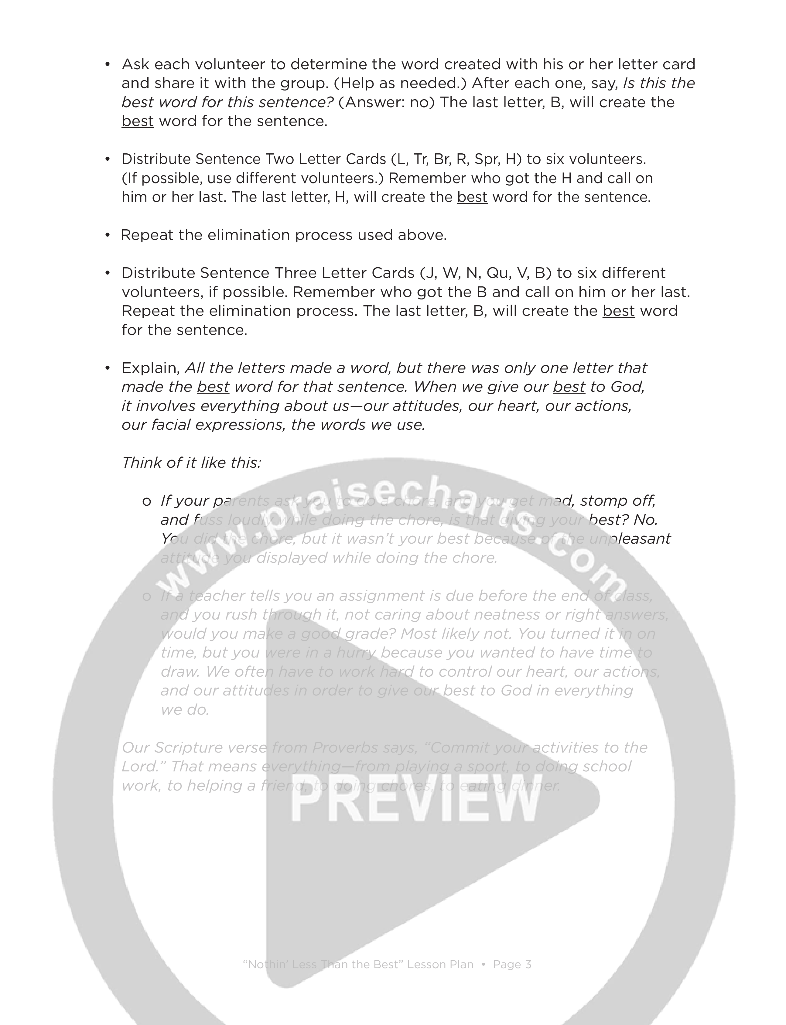 Nothin’ Less Than The Best (Kids) eBook PDF (Lifeway Choral / Arr. Craig Adams)