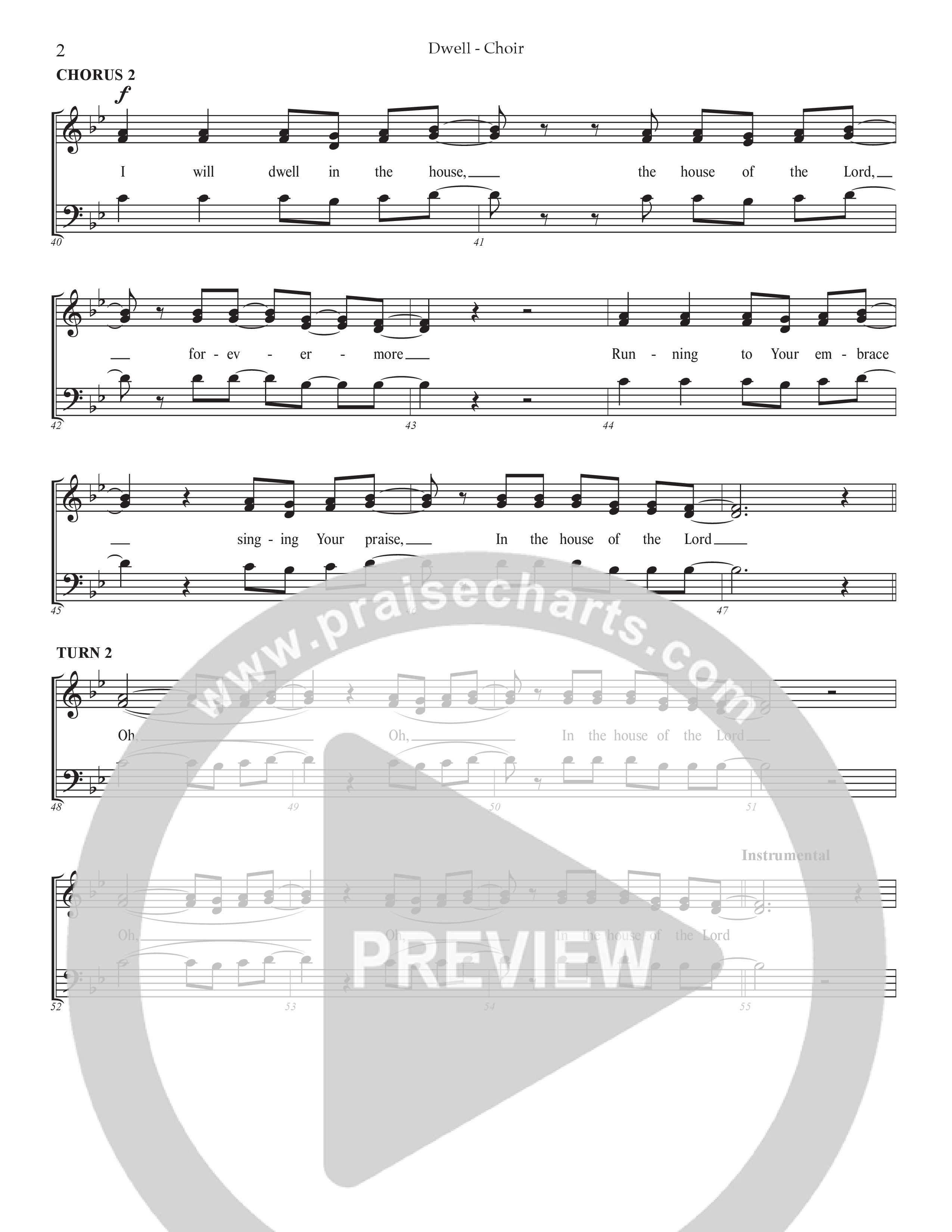 Dwell Choral Vocal Pack (Prestonwood Worship / Holly McWilliams / Arr. Dylan McNab / Orch. Johann Acuna)