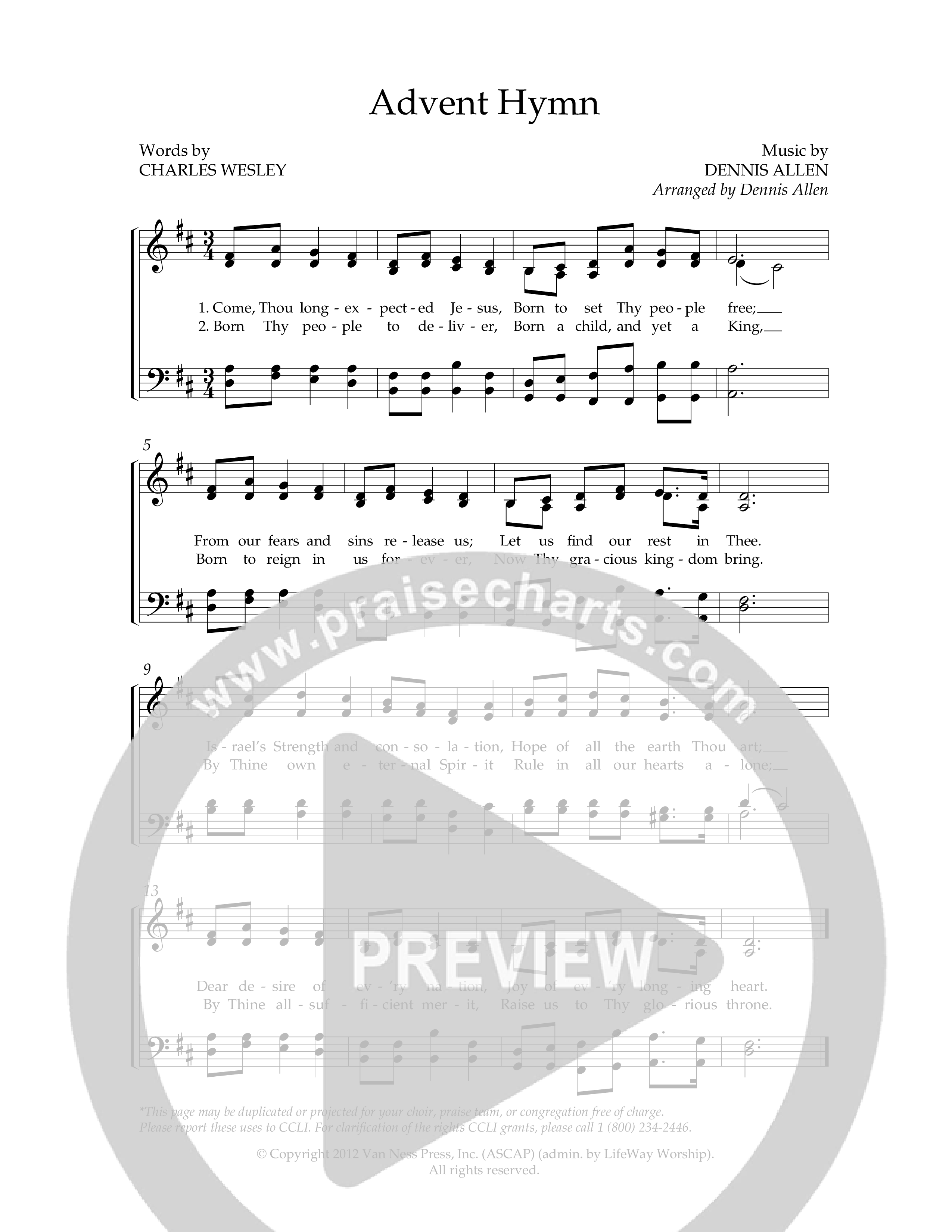 All Is Well (9 Song Choral Collection) Song 11 (Piano SATB) (Lifeway Choral / Arr. Dennis Allen)