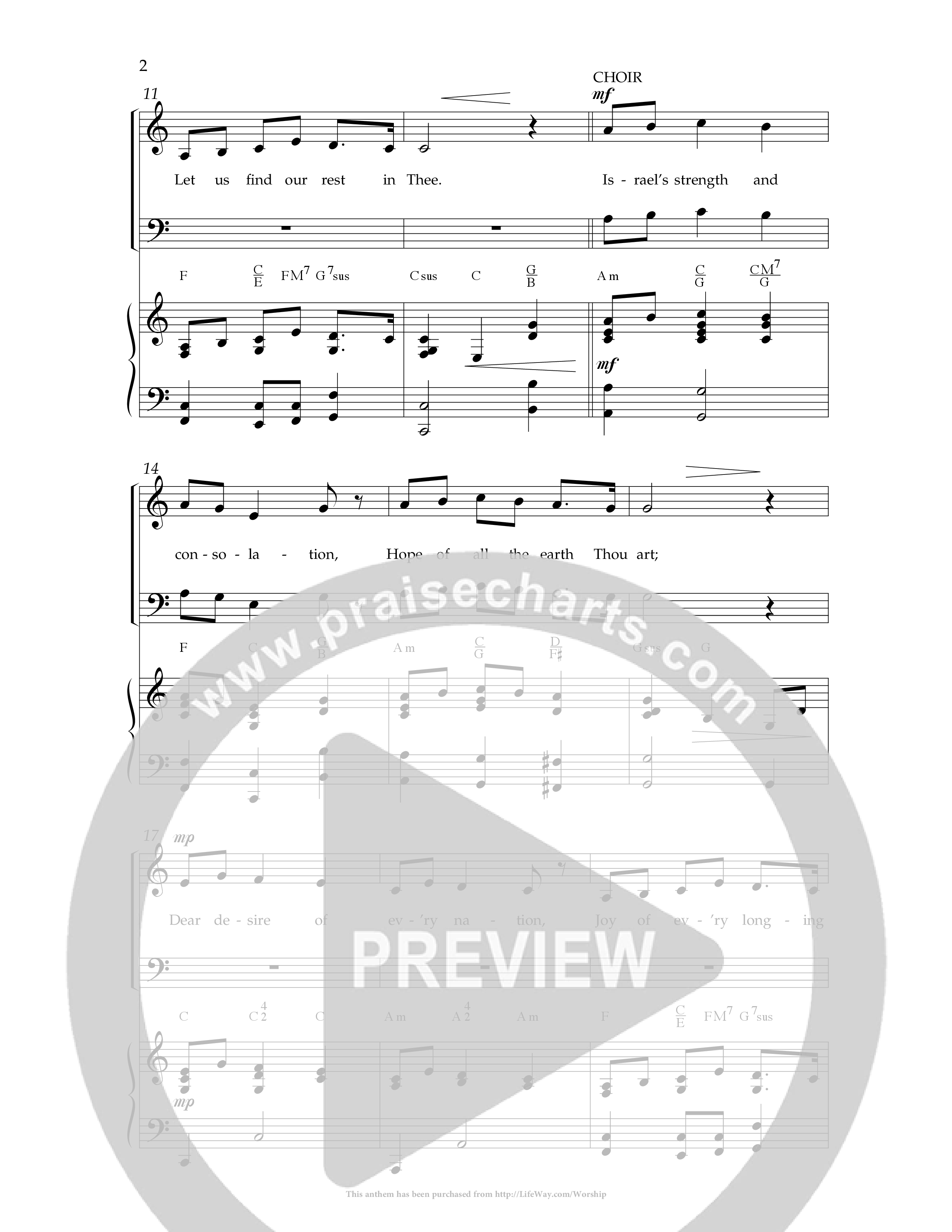 All Is Well (9 Song Choral Collection) Song 3 (Piano SATB) (Lifeway Choral / Arr. Dennis Allen)