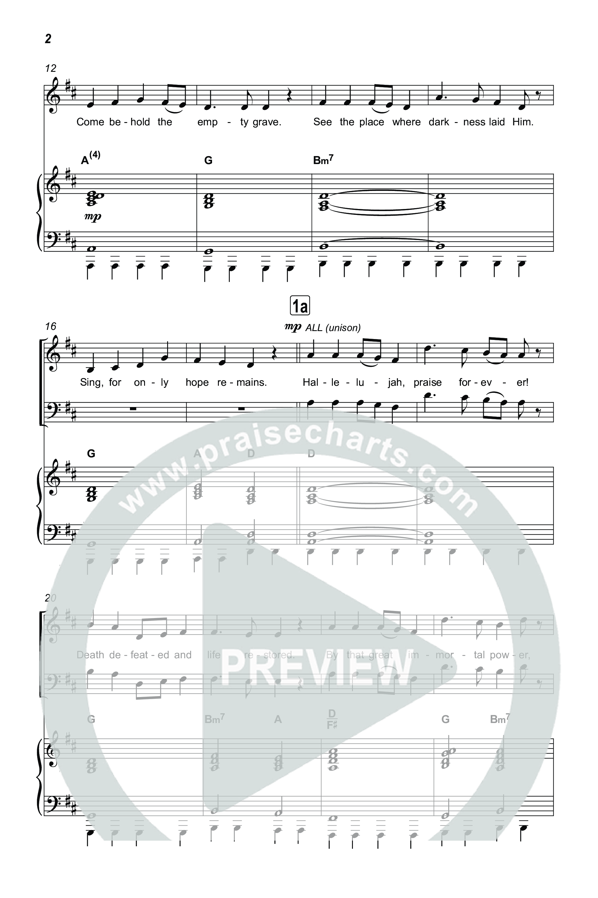 Rise My Soul The Lord Is Risen (Choral/SATB) Octavo (SATB & Pno) (Travis Cottrell / Arr. Mason Brown / Orch. Daniel Galbraith)