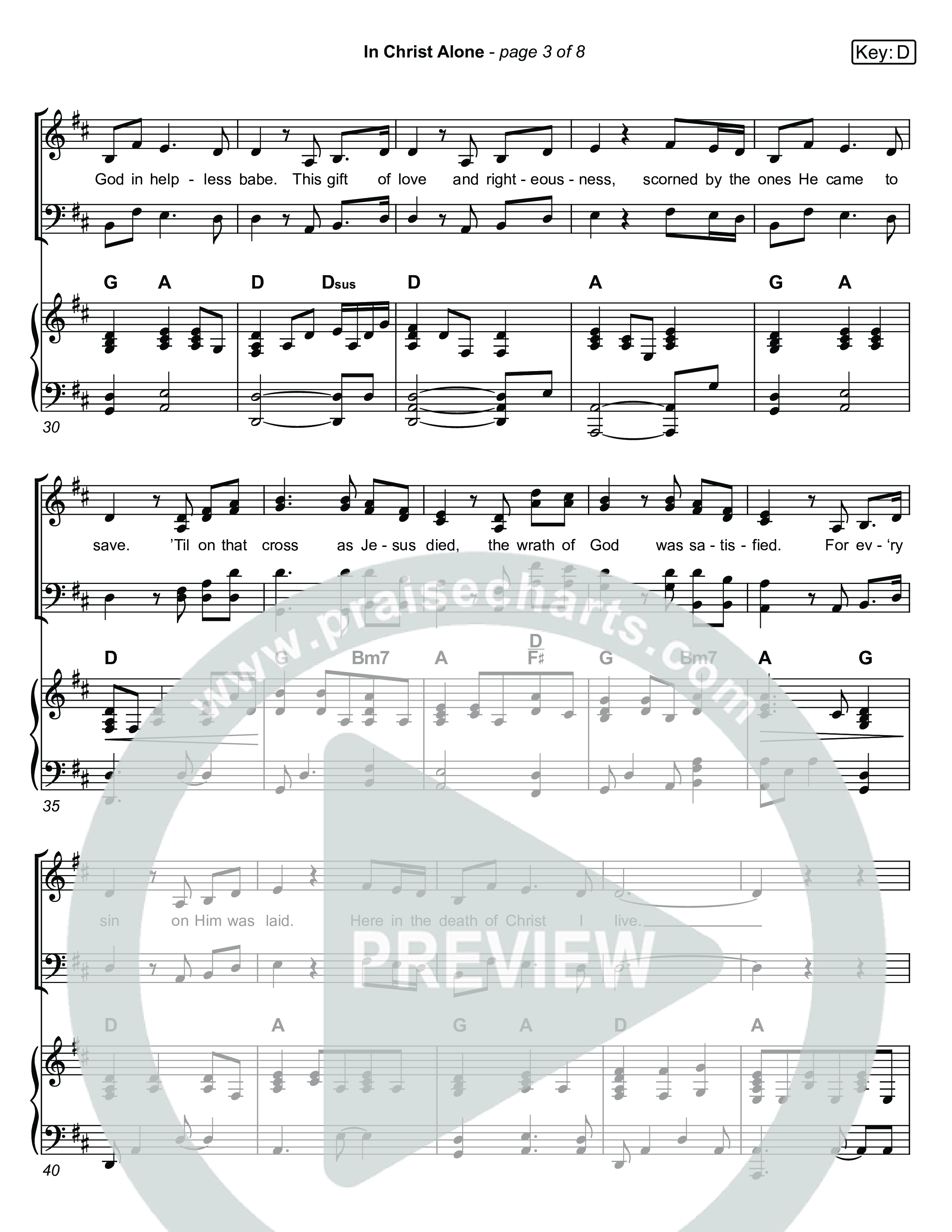 In Christ Alone (Live) Piano/Vocal Pack (Museum Of The Bible / Indiana Wesleyan University Choir / Arr. Jared Haschek)