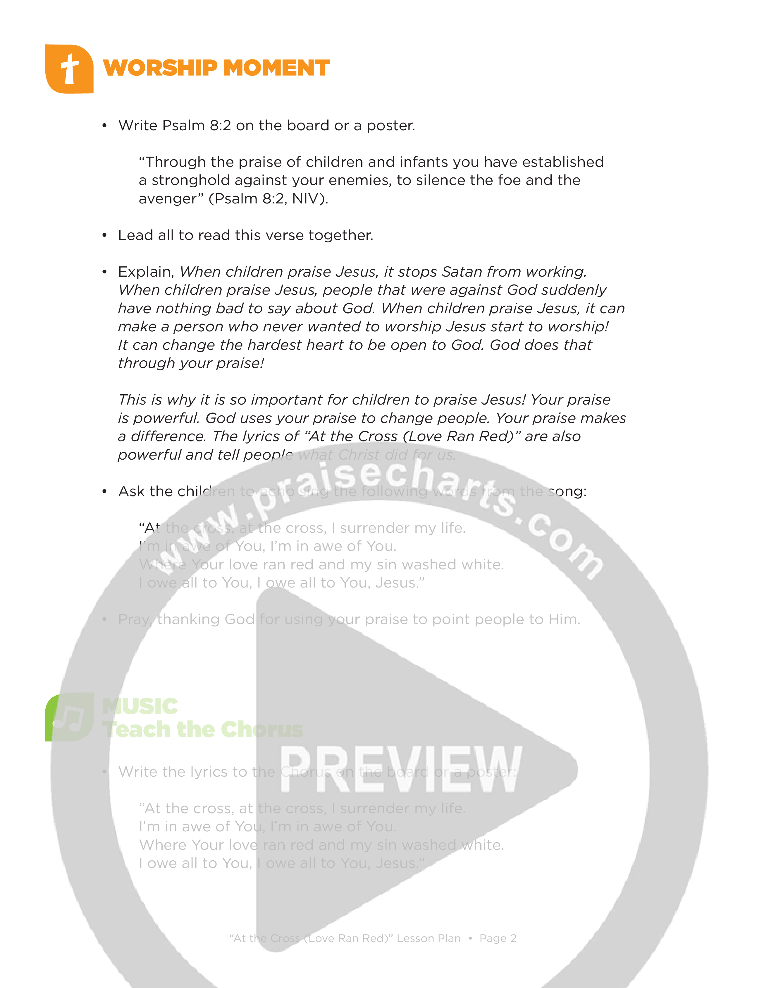 At The Cross (Love Ran Red) (Kids) eBook PDF (Lifeway Choral / Arr. Craig Adams)