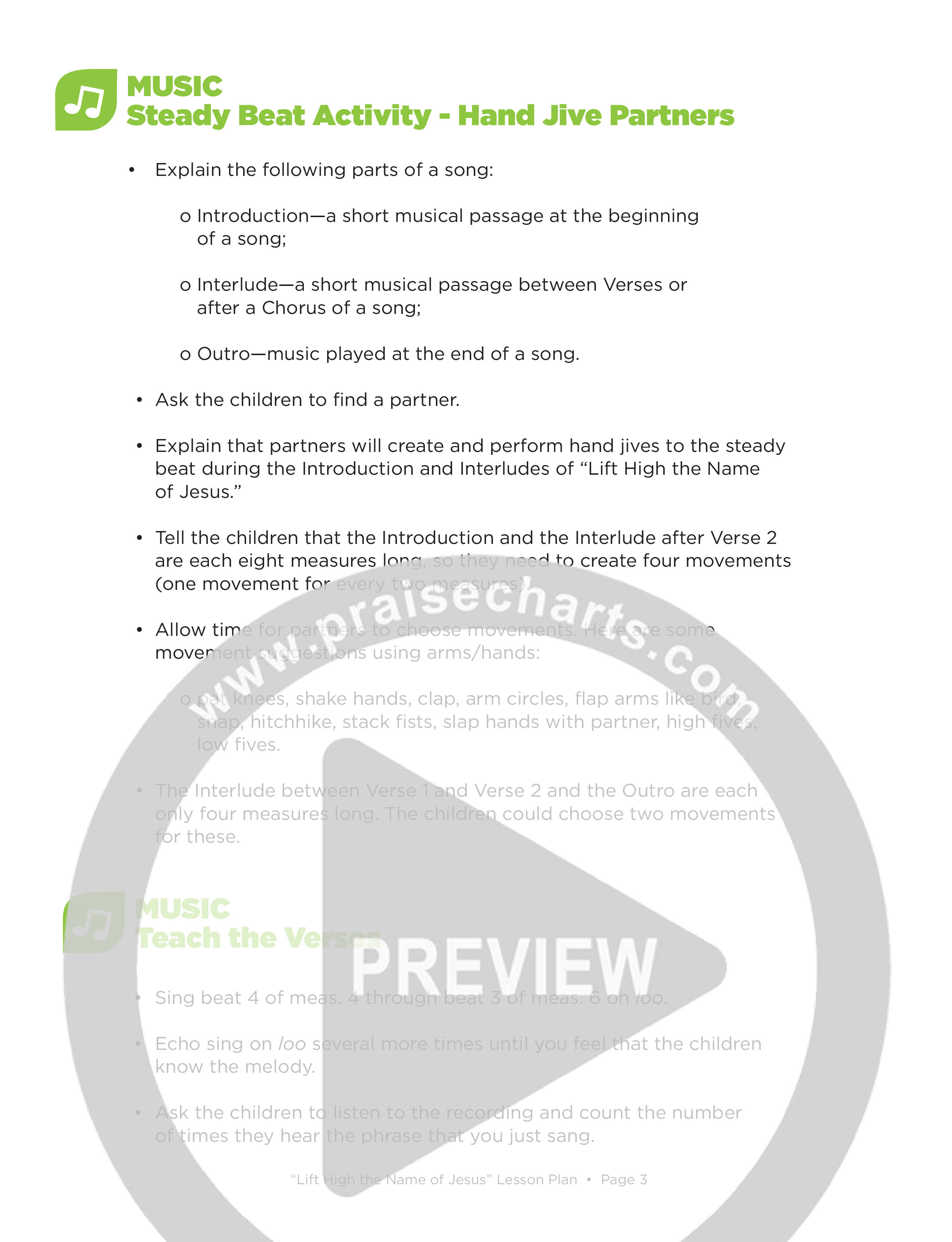 Lift High The Name Of Jesus (Kids) eBook PDF (Lifeway Choral / Arr. Craig Adams)