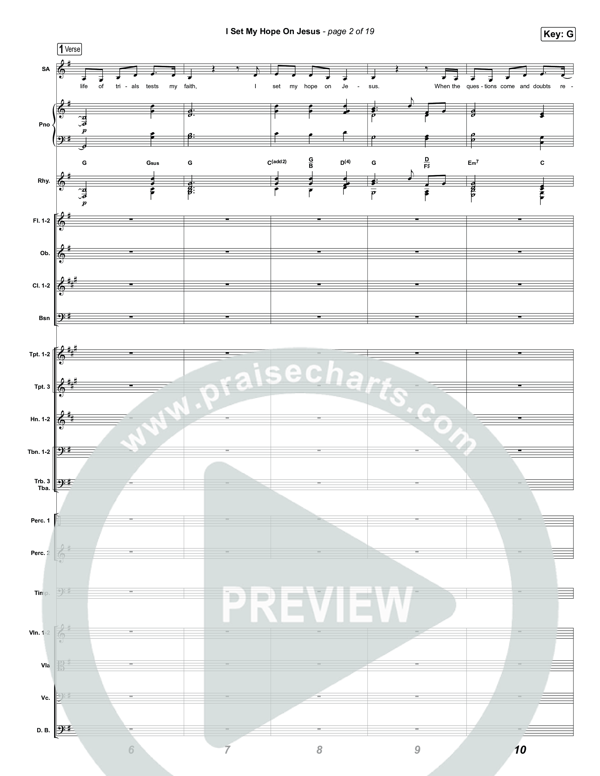 I Set My Hope On Jesus Orchestration (Shane & Shane)