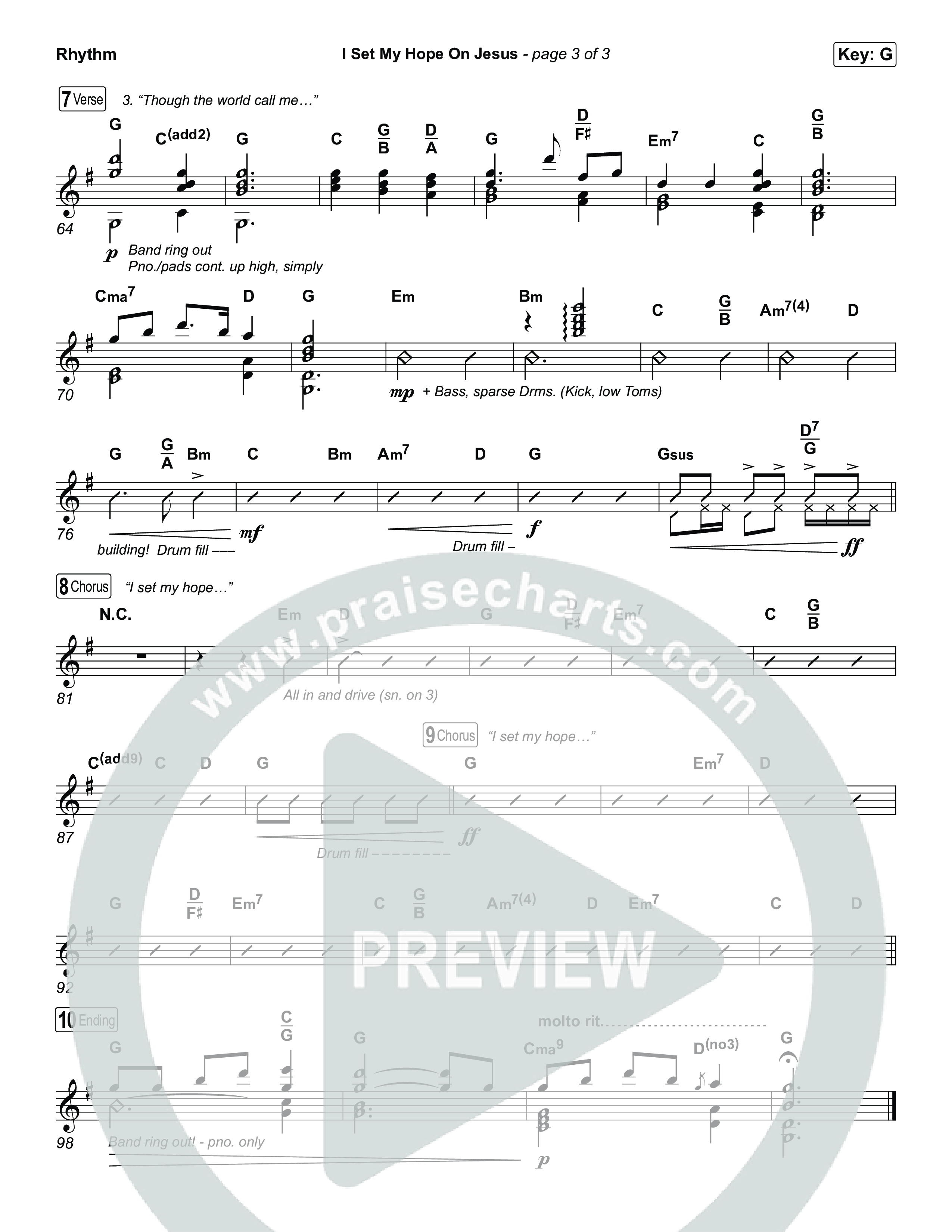 I Set My Hope On Jesus Rhythm Pack (Shane & Shane)