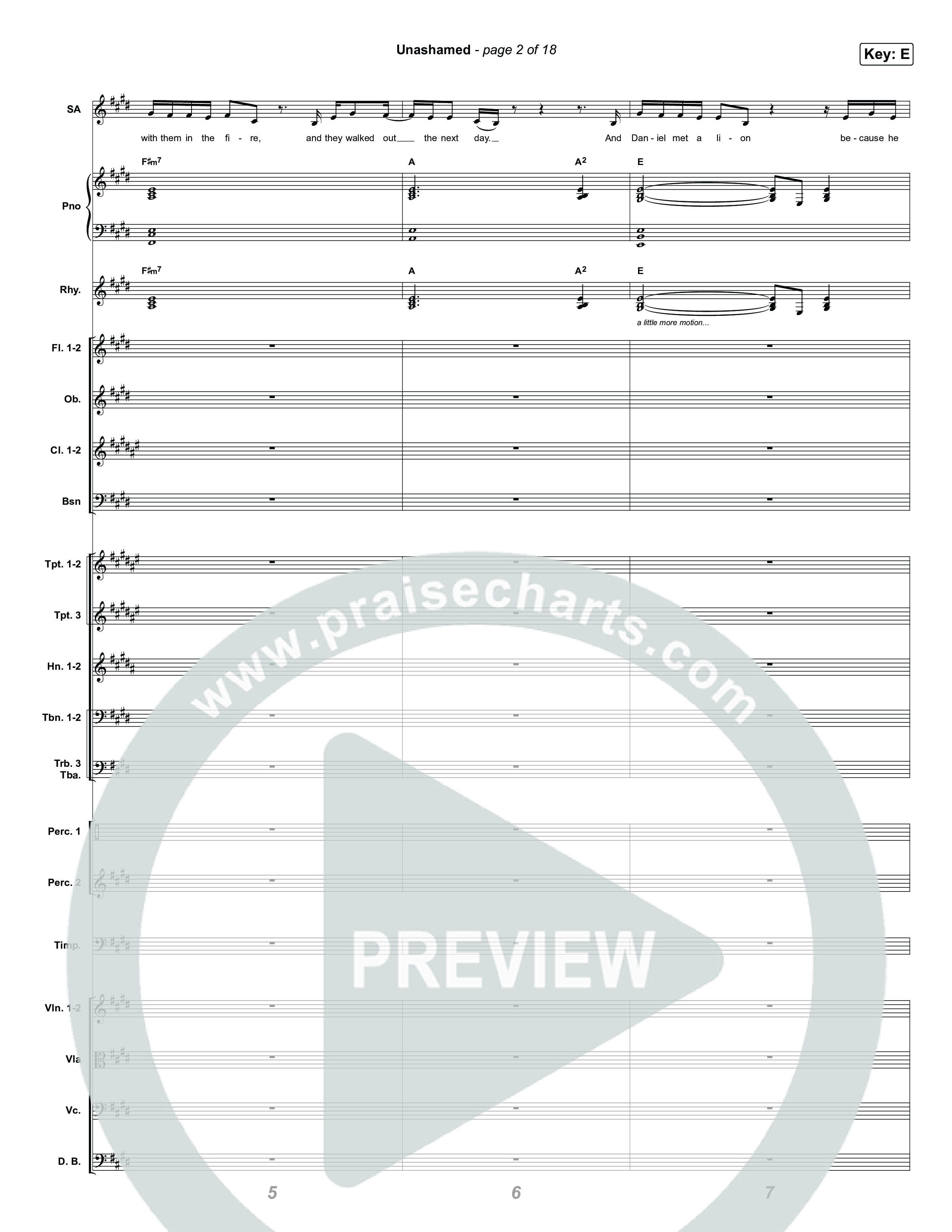 Unashamed Orchestration (Matthew West)
