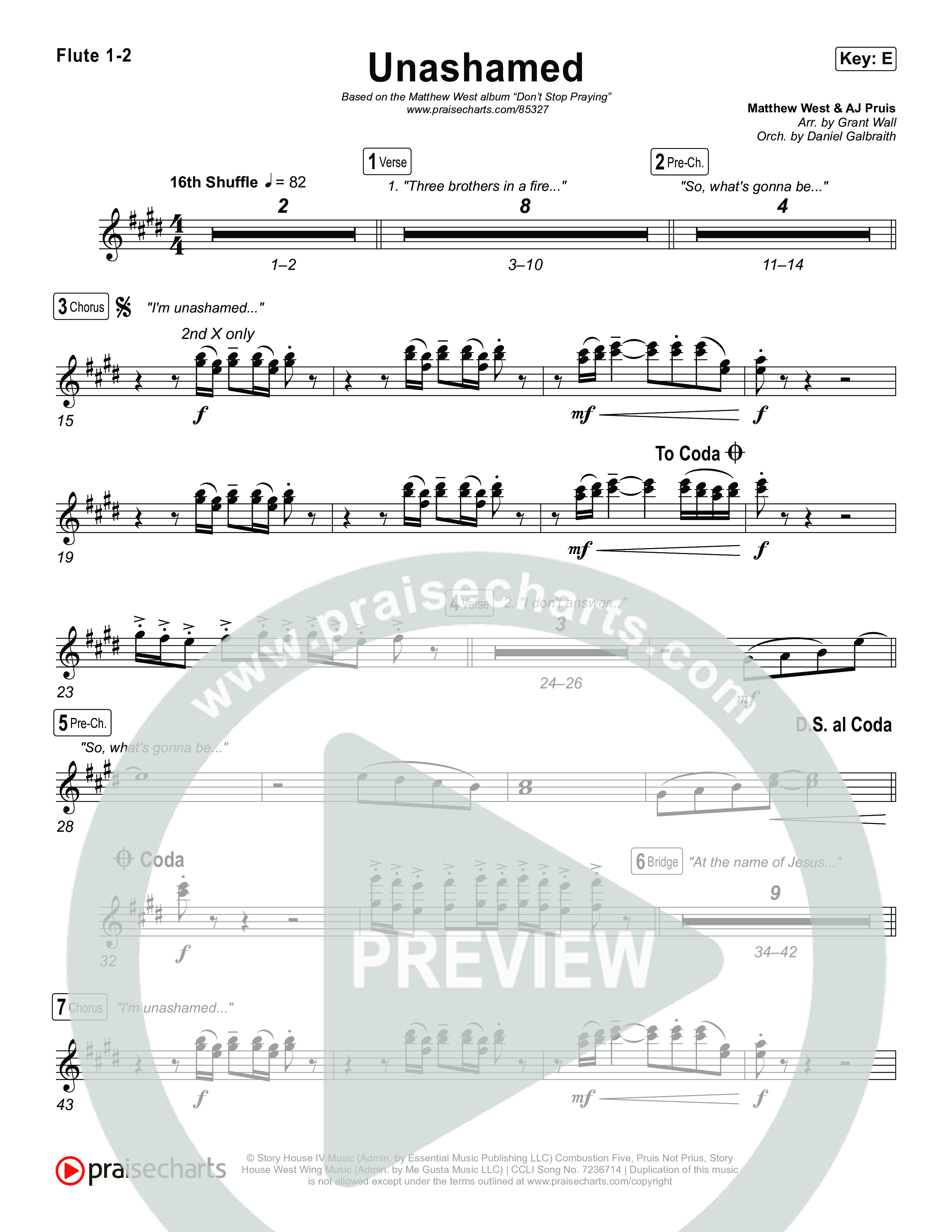 Unashamed Wind Pack (Matthew West)