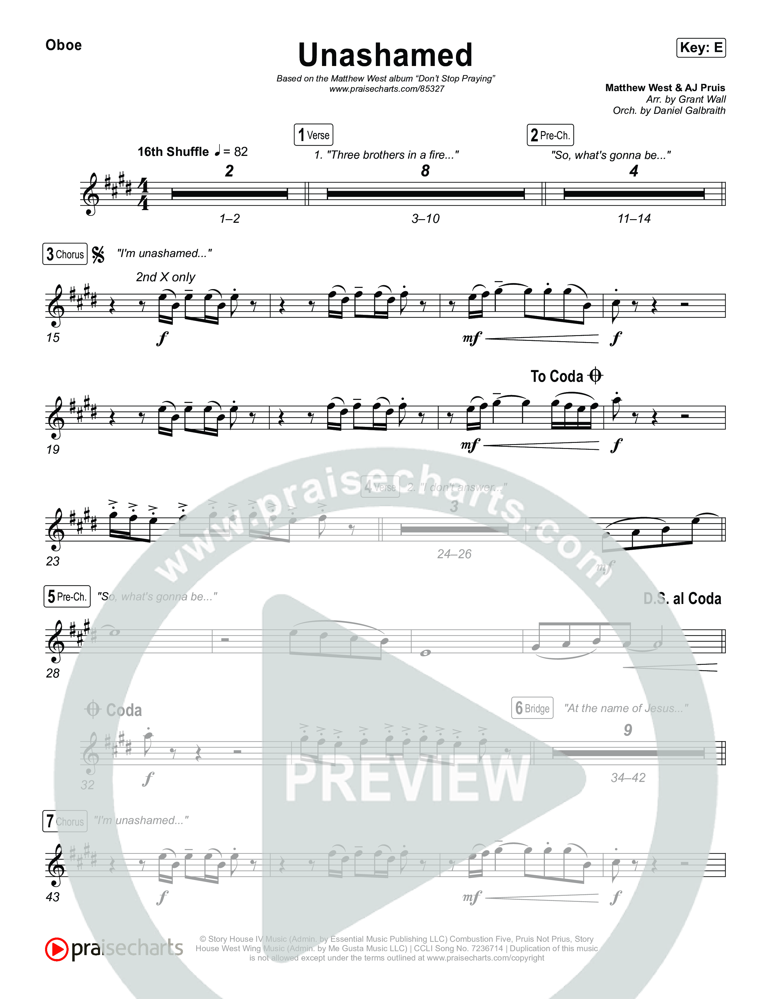 Unashamed Wind Pack (Matthew West)