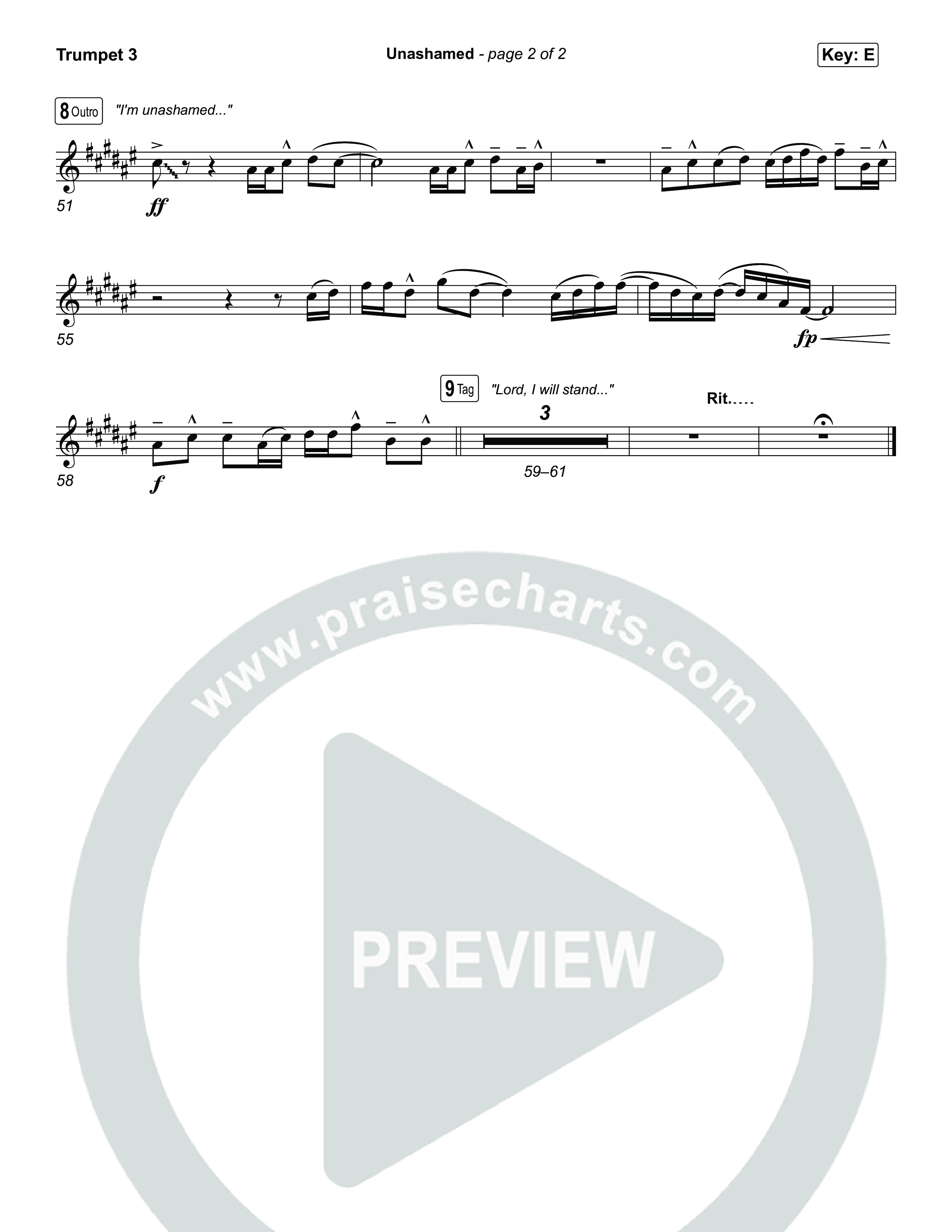 Unashamed Trumpet 3 (Matthew West)