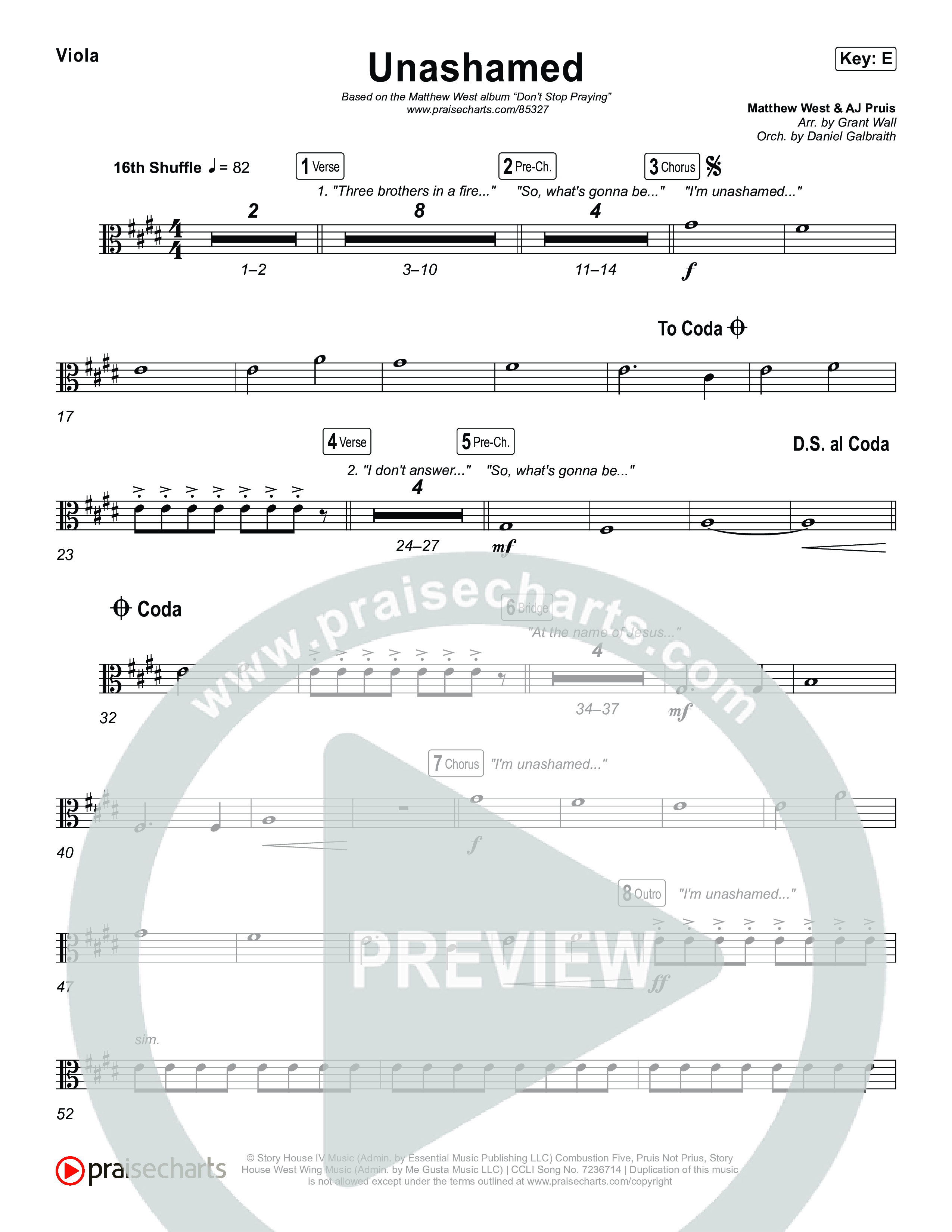 Unashamed String Pack (Matthew West)