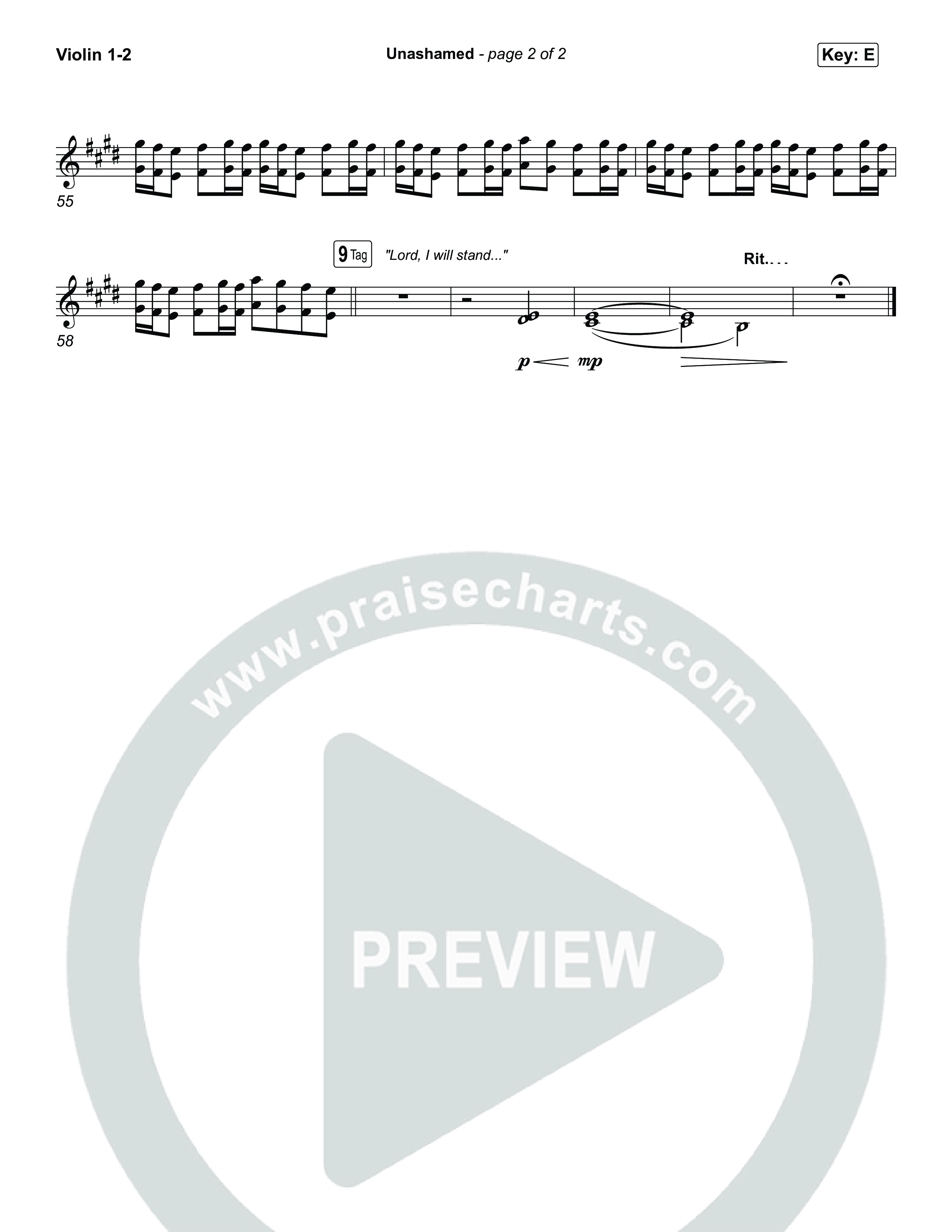 Unashamed String Pack (Matthew West)