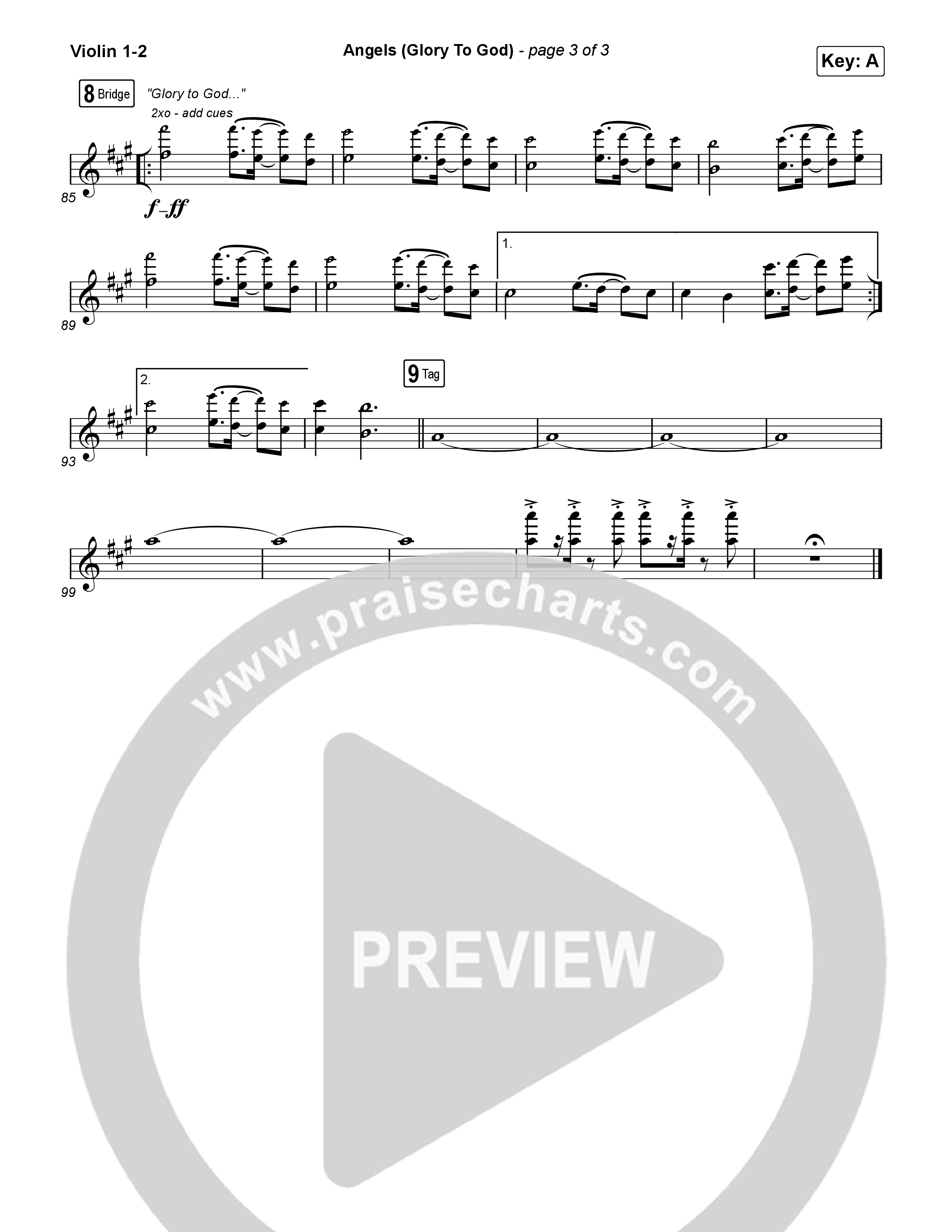 Angels (Glory To God) String Pack (Phil Wickham)