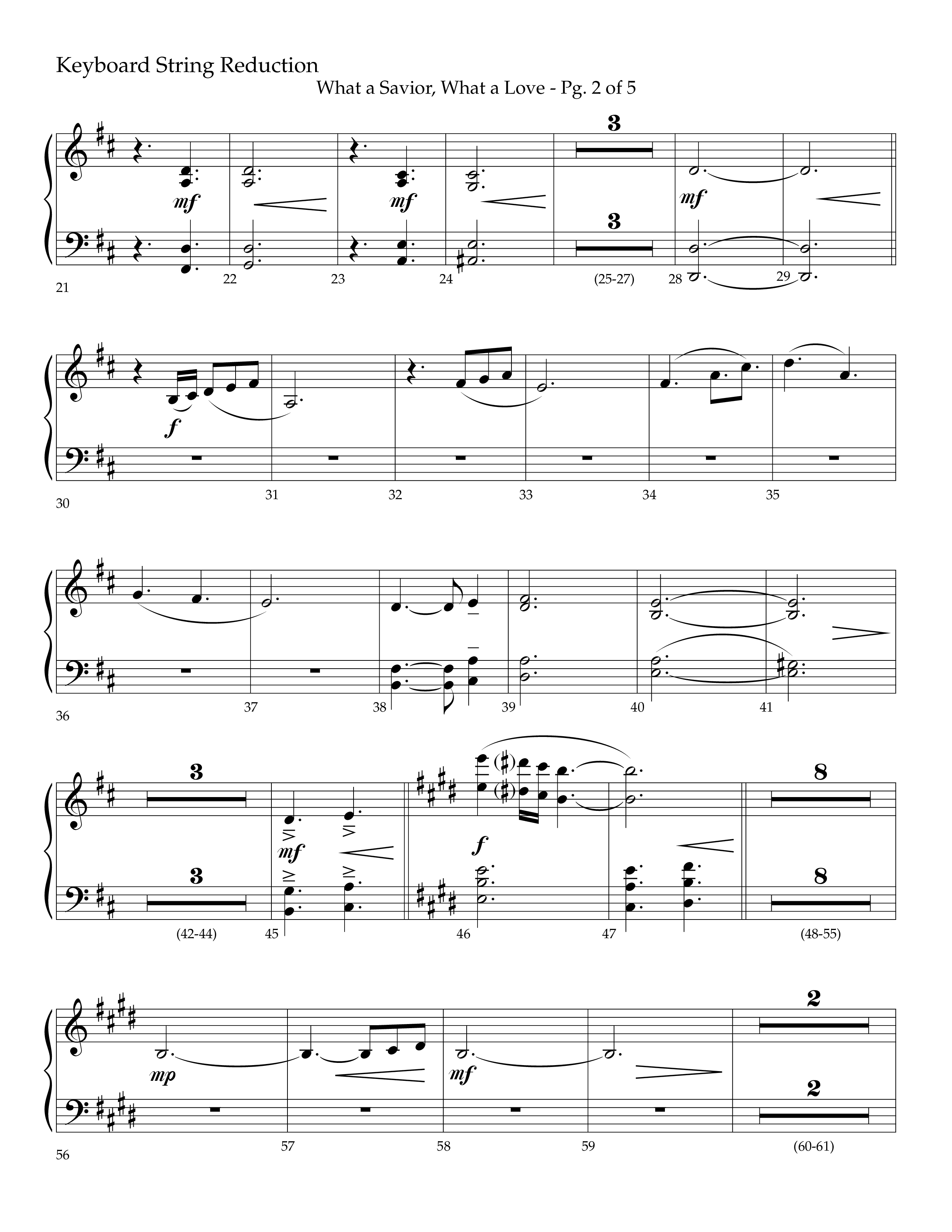 What A Savior What A Love (with Joy To The World, Hark The Herald Angels, Angels From The Realms) (Choral Anthem SATB) String Reduction (Lifeway Choral / Arr. John Bolin / Arr. Don Koch)