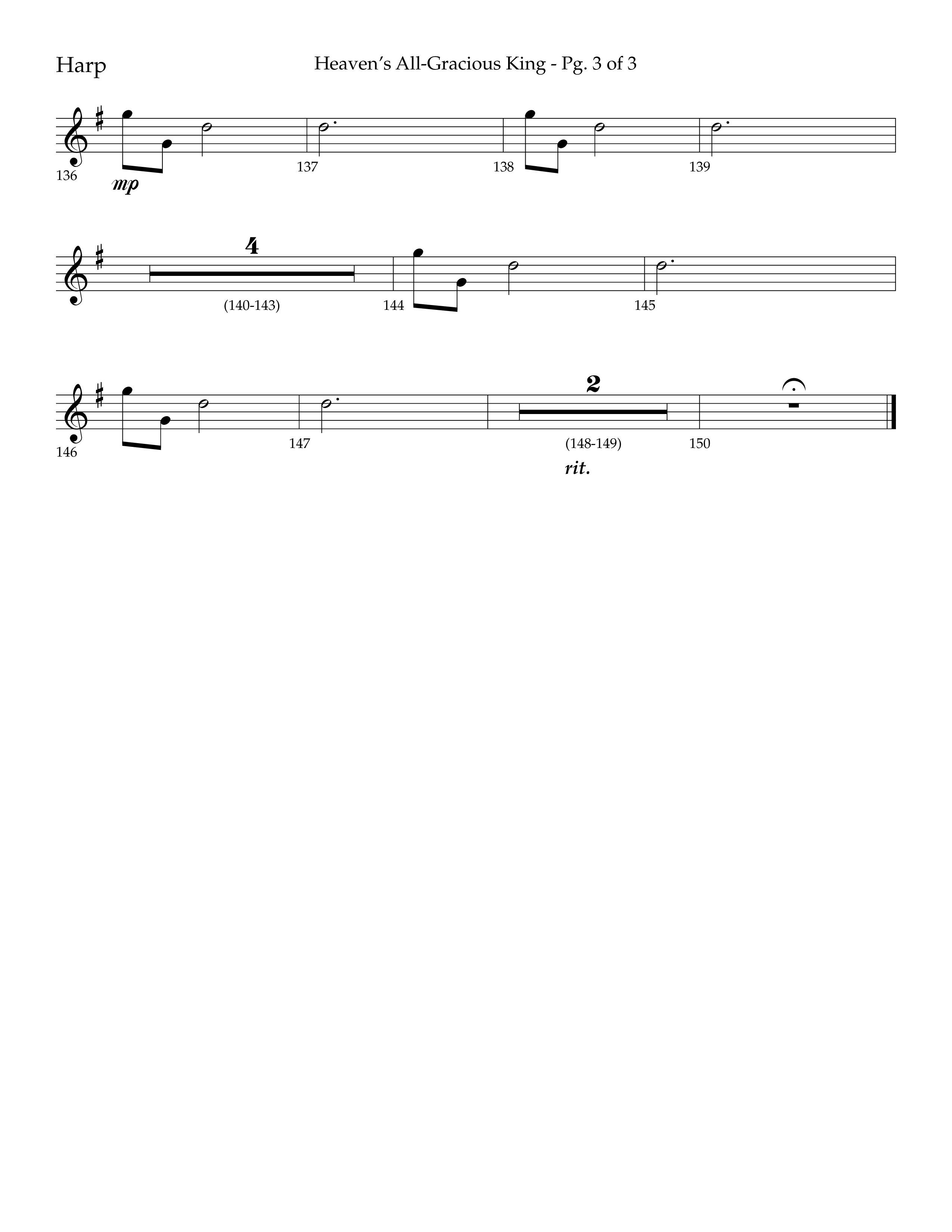 Heaven's All Gracious King (with It Came Upon A Midnight Clear, Away In A Manger, O Come O Come Emma (Choral Anthem SATB) Harp (Lifeway Choral / Arr. John Bolin / Arr. Don Koch)