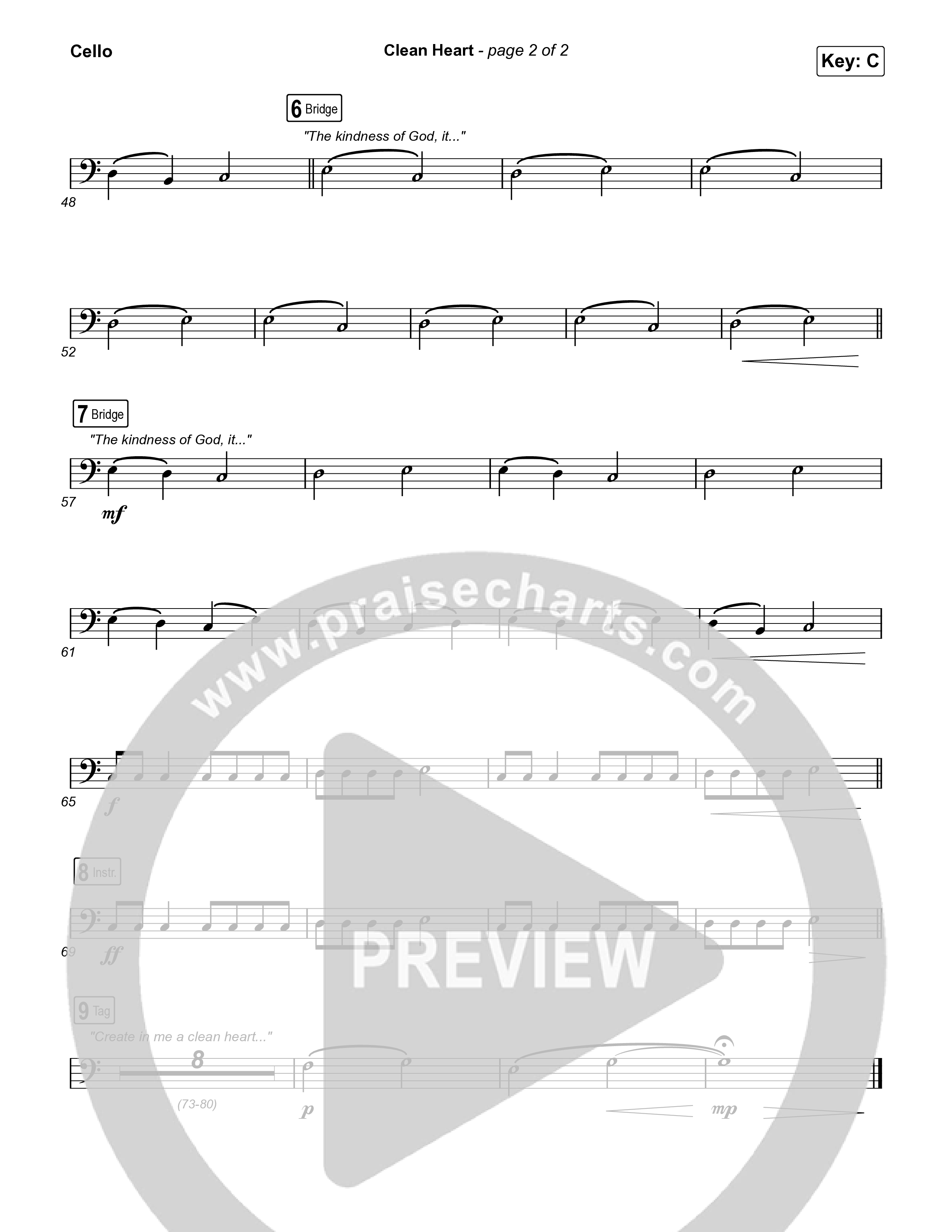 Clean Heart Cello (Bryan & Katie Torwalt)