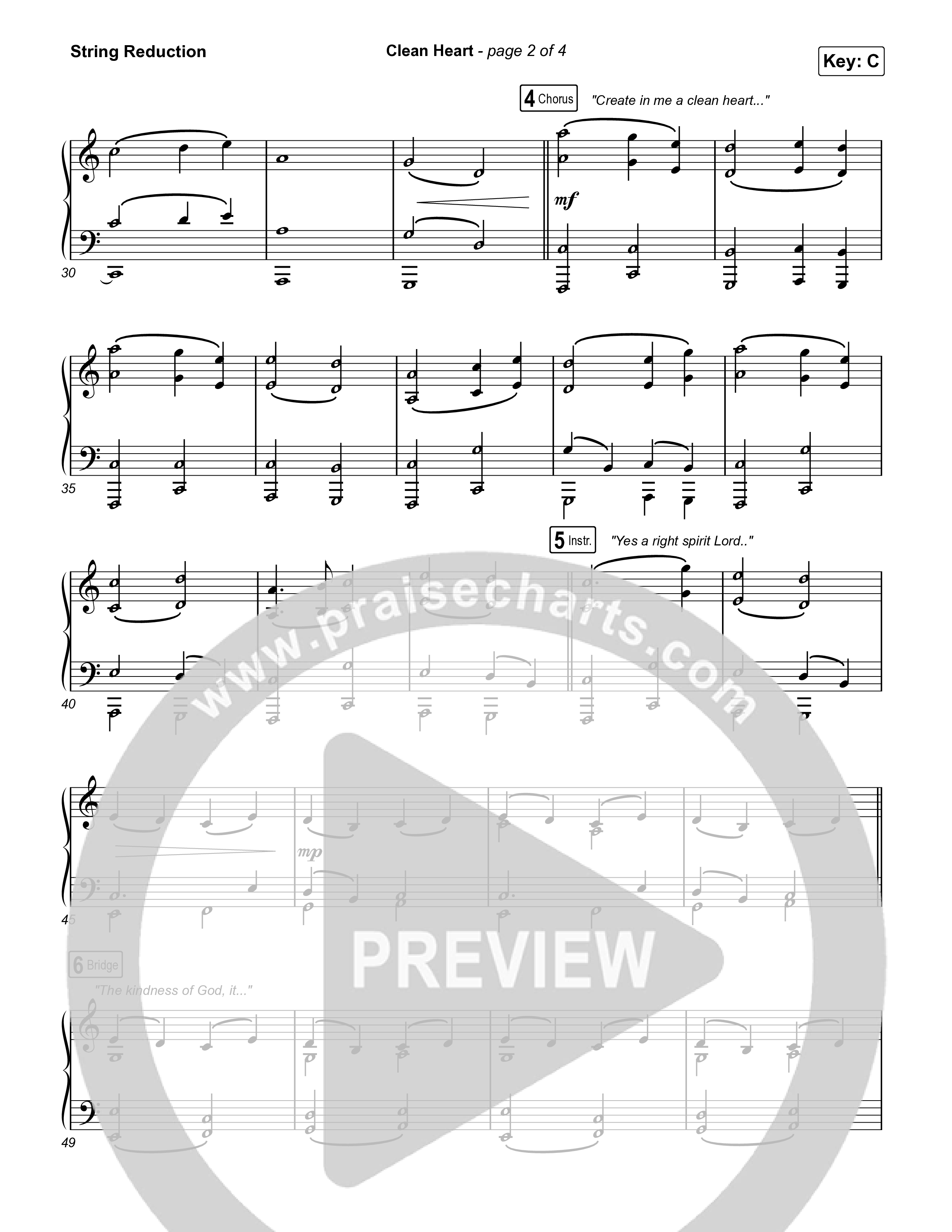 Clean Heart String Reduction (Bryan & Katie Torwalt)