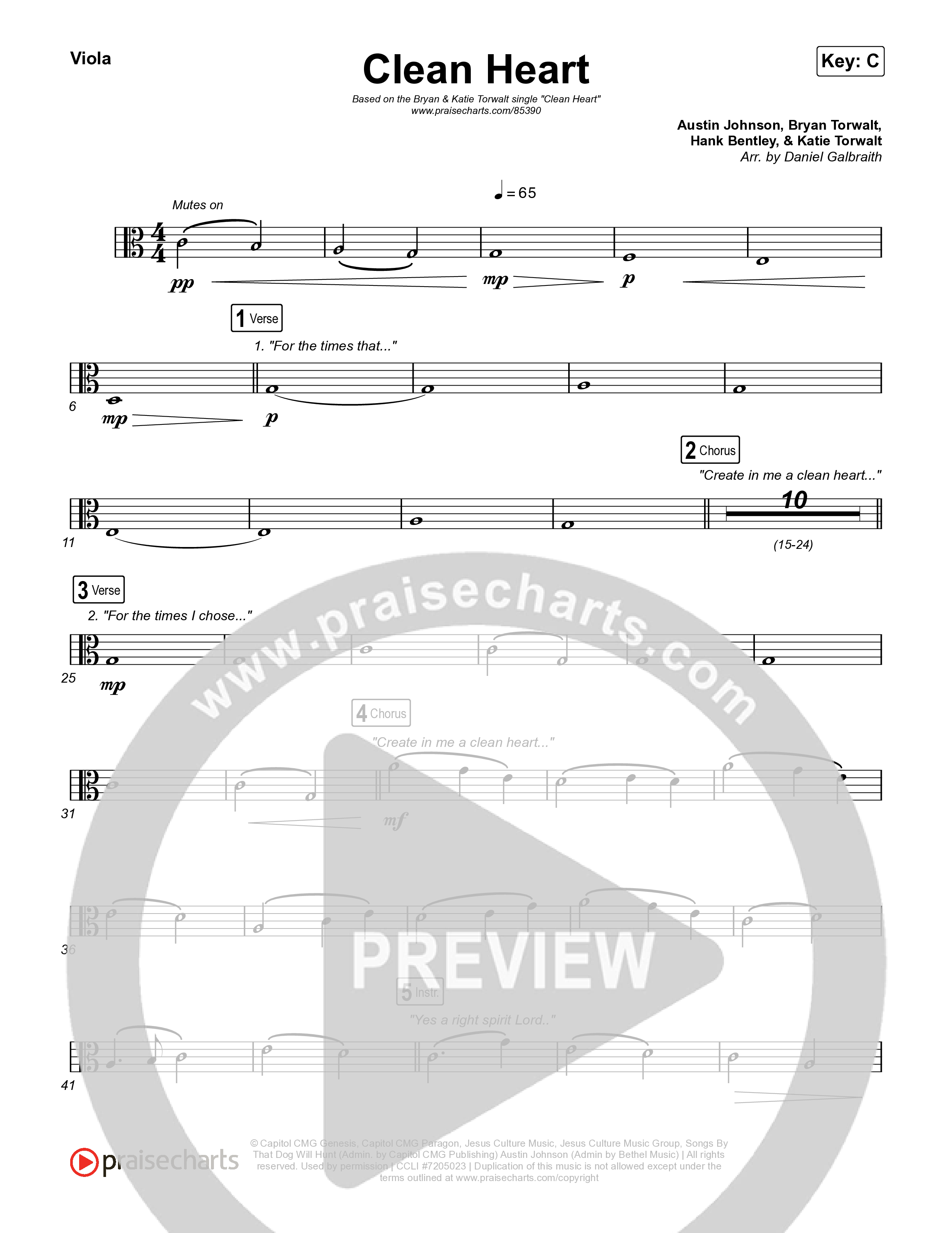 Clean Heart String Pack (Bryan & Katie Torwalt)