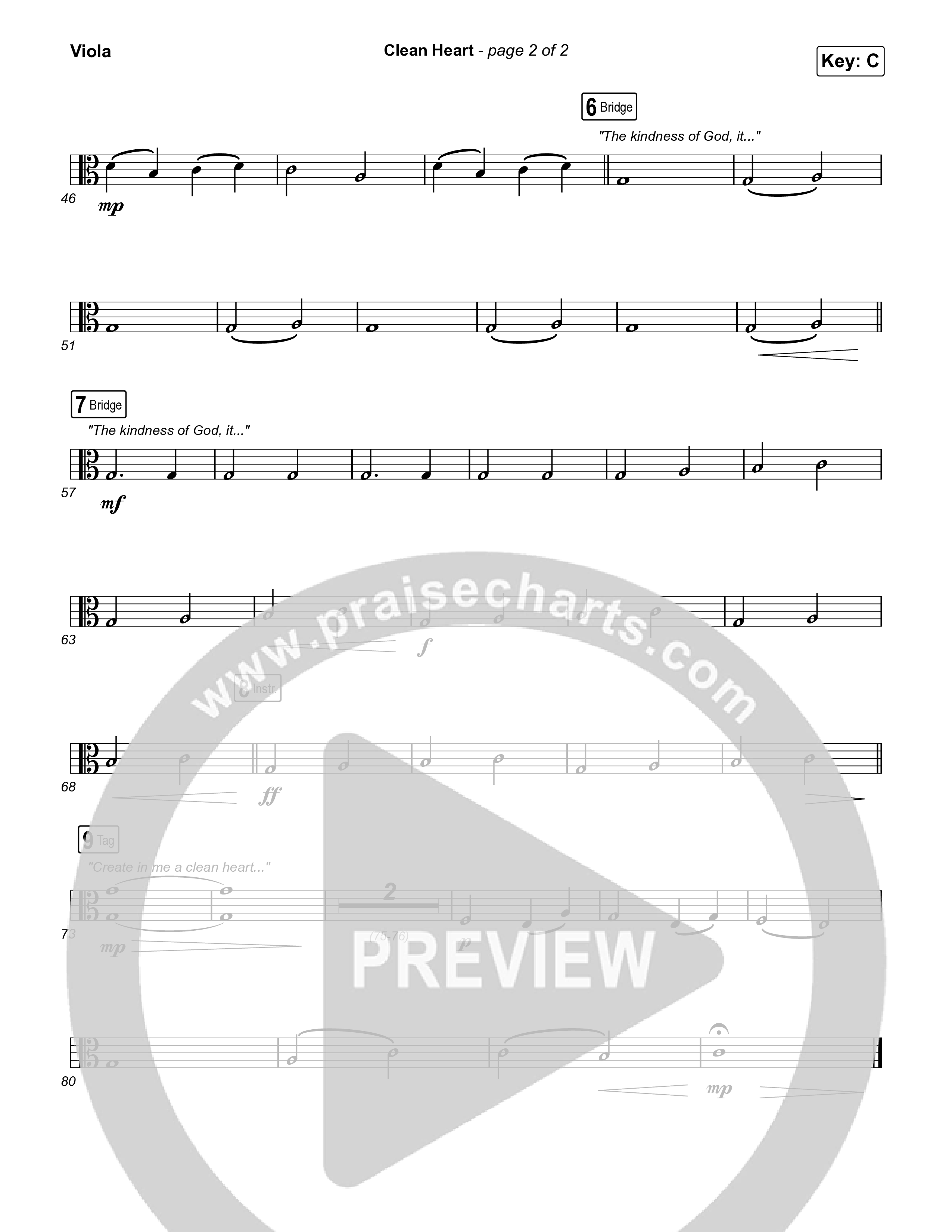 Clean Heart Viola (Bryan & Katie Torwalt)