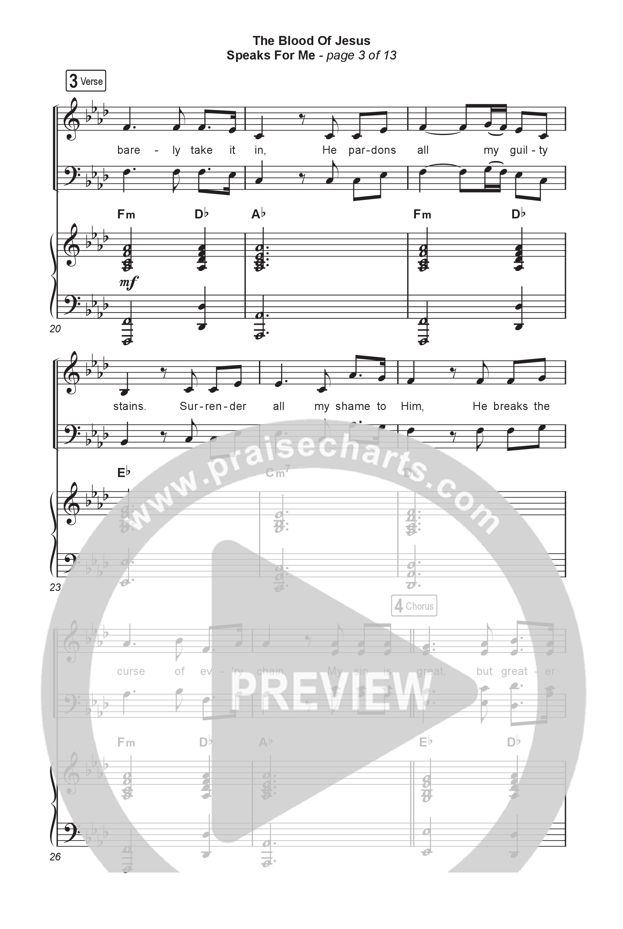 Hymnal (one) (7 Song Collection) Song 3 (Octavo SATB) (Travis Cottrell / Arr. Mason Brown)