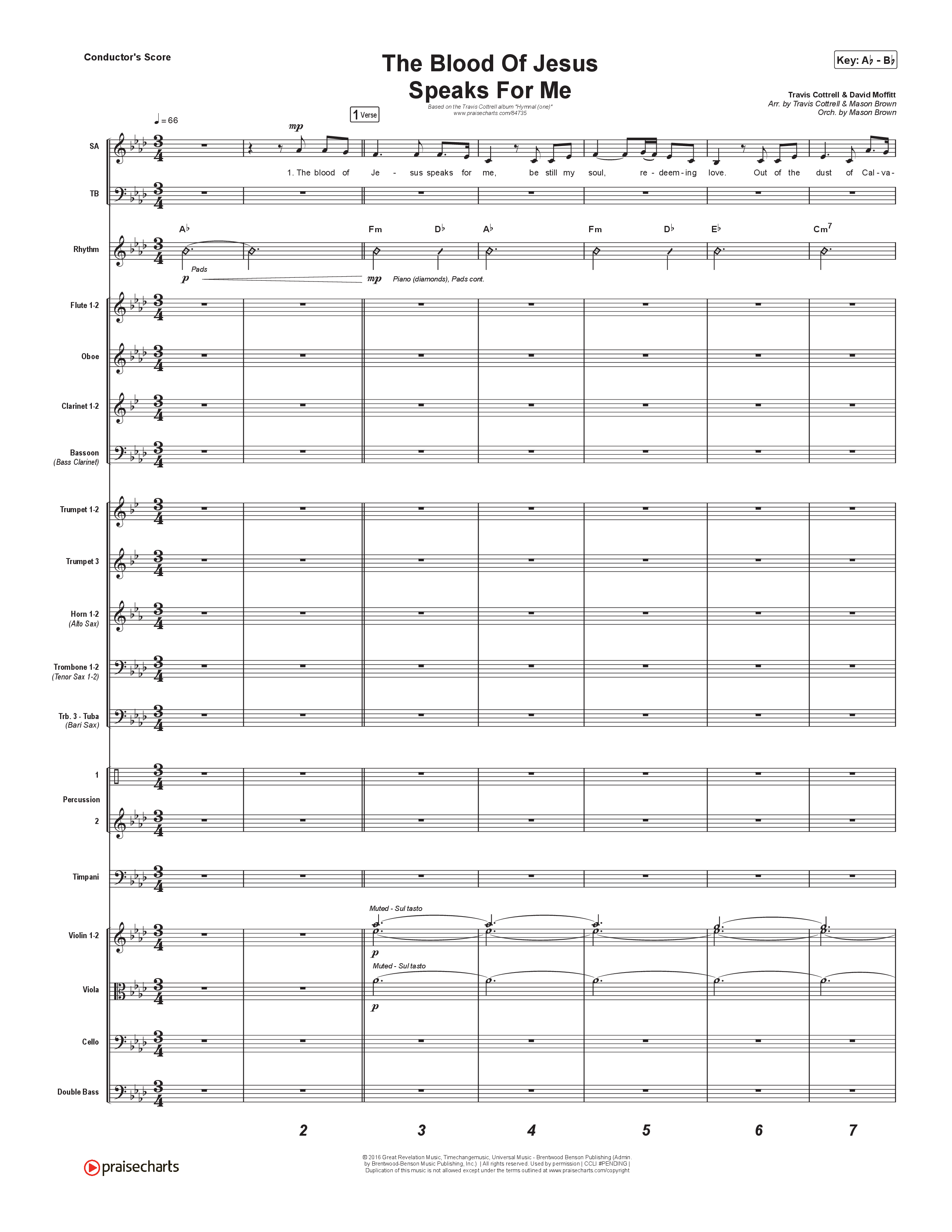 Hymnal (one) (7 Song Collection) Song 3 (Orchestration) (Travis Cottrell / Arr. Mason Brown)