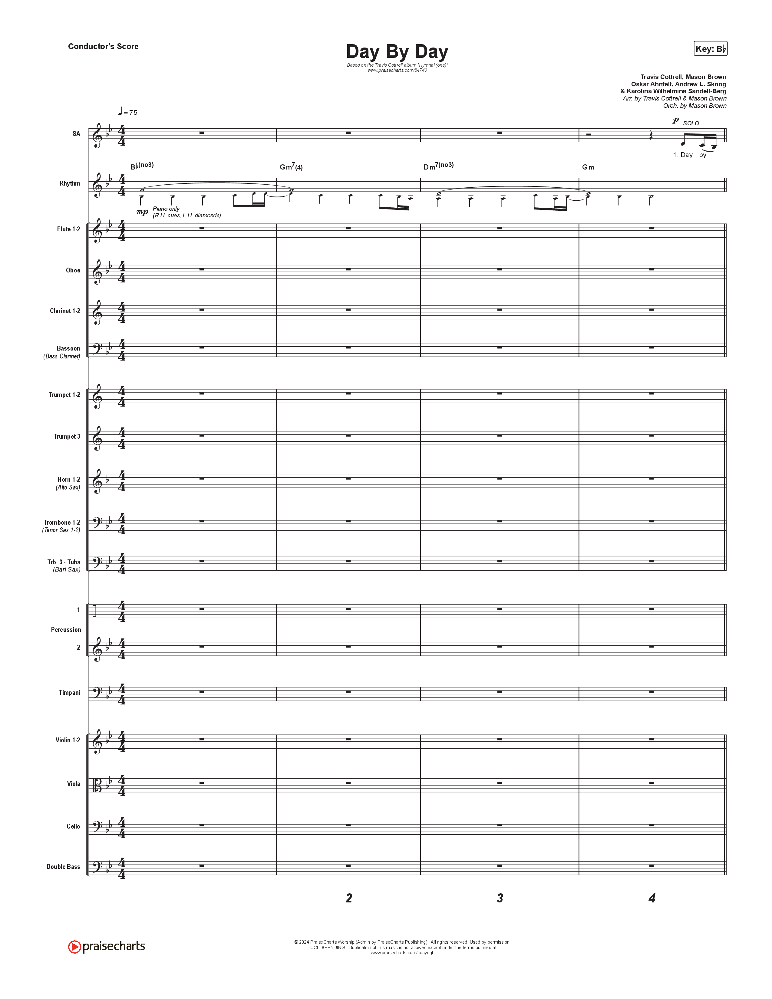 Hymnal (one) (7 Song Collection) Song 4 (Orchestration) (Travis Cottrell / Arr. Mason Brown)