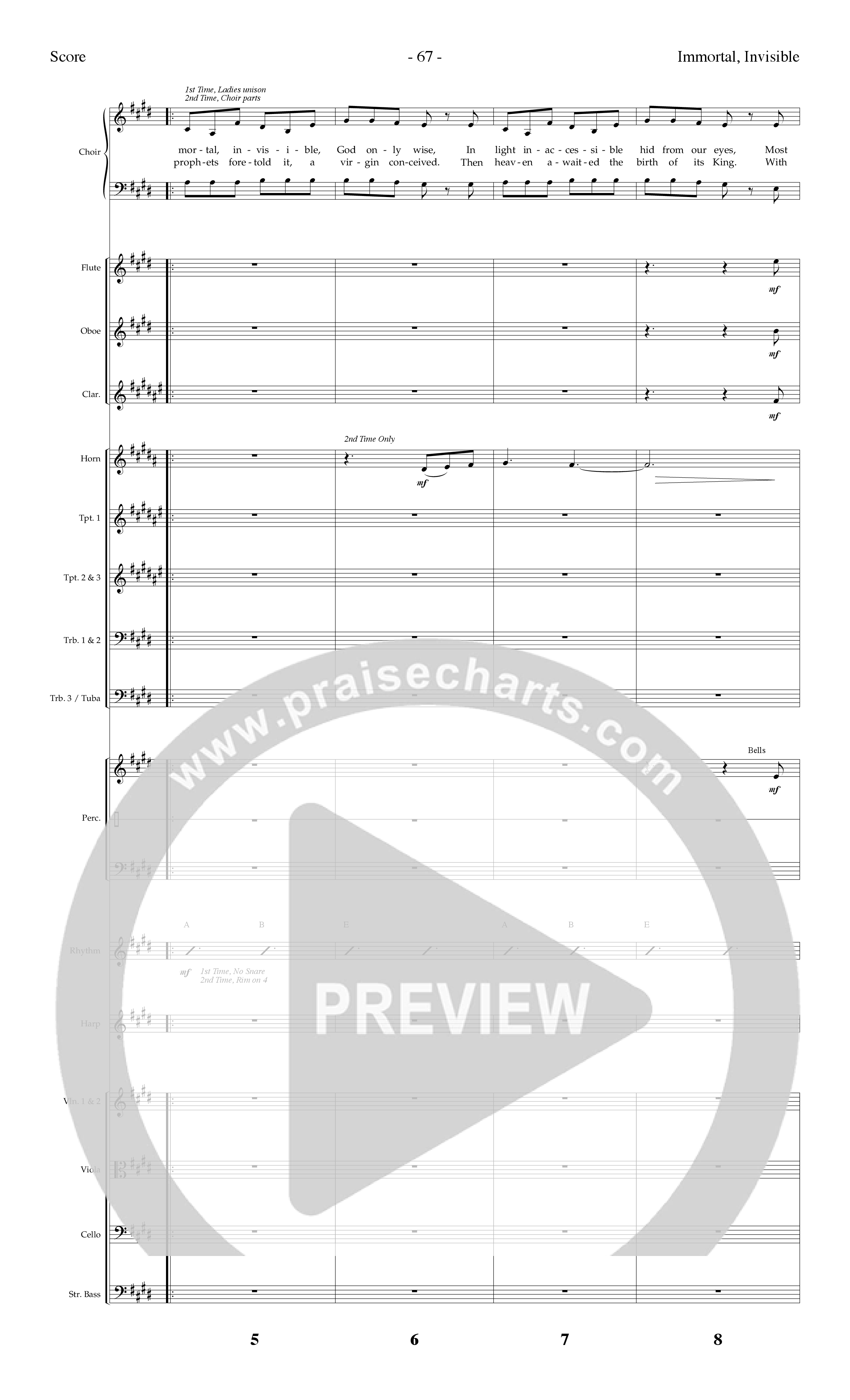 Come And Behold Him (7 Song Choral Collection) Song 4 (Orchestration) (Lifeway Choral / Arr. Dennis Allen)