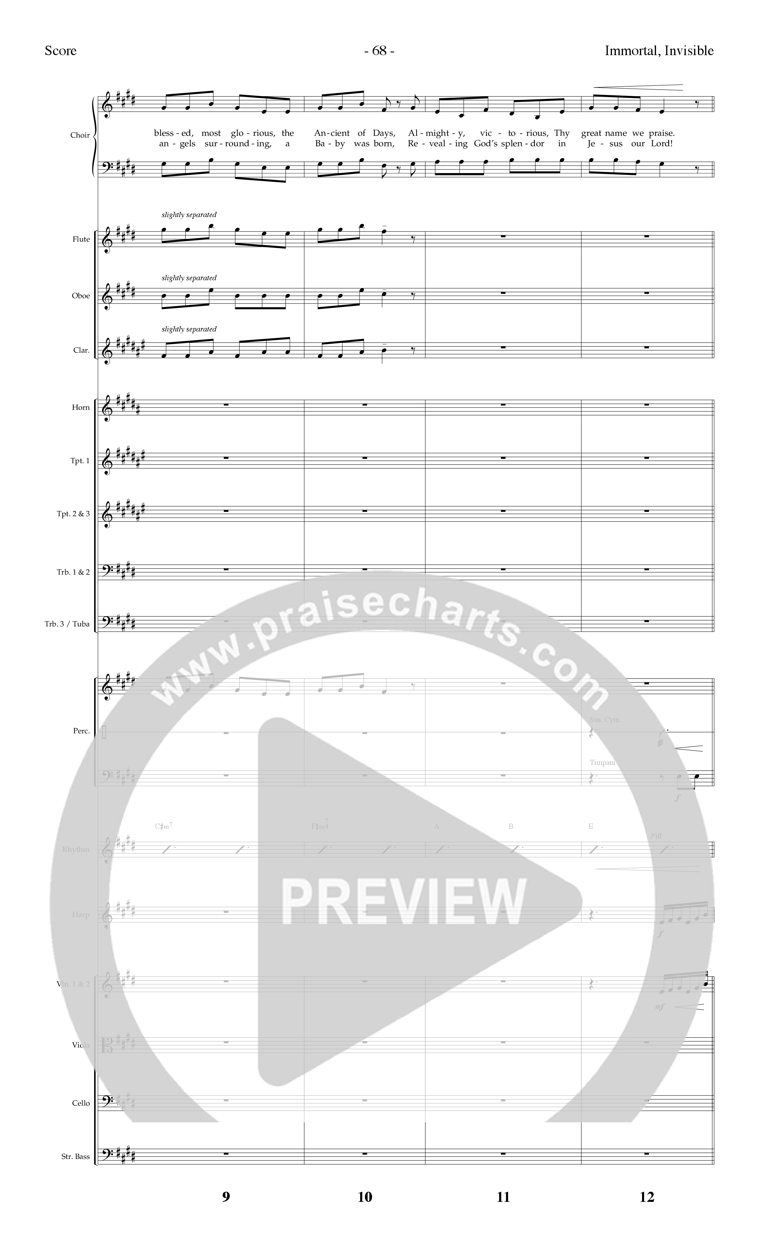 Come And Behold Him (7 Song Choral Collection) Song 4 (Orchestration) (Lifeway Choral / Arr. Dennis Allen)