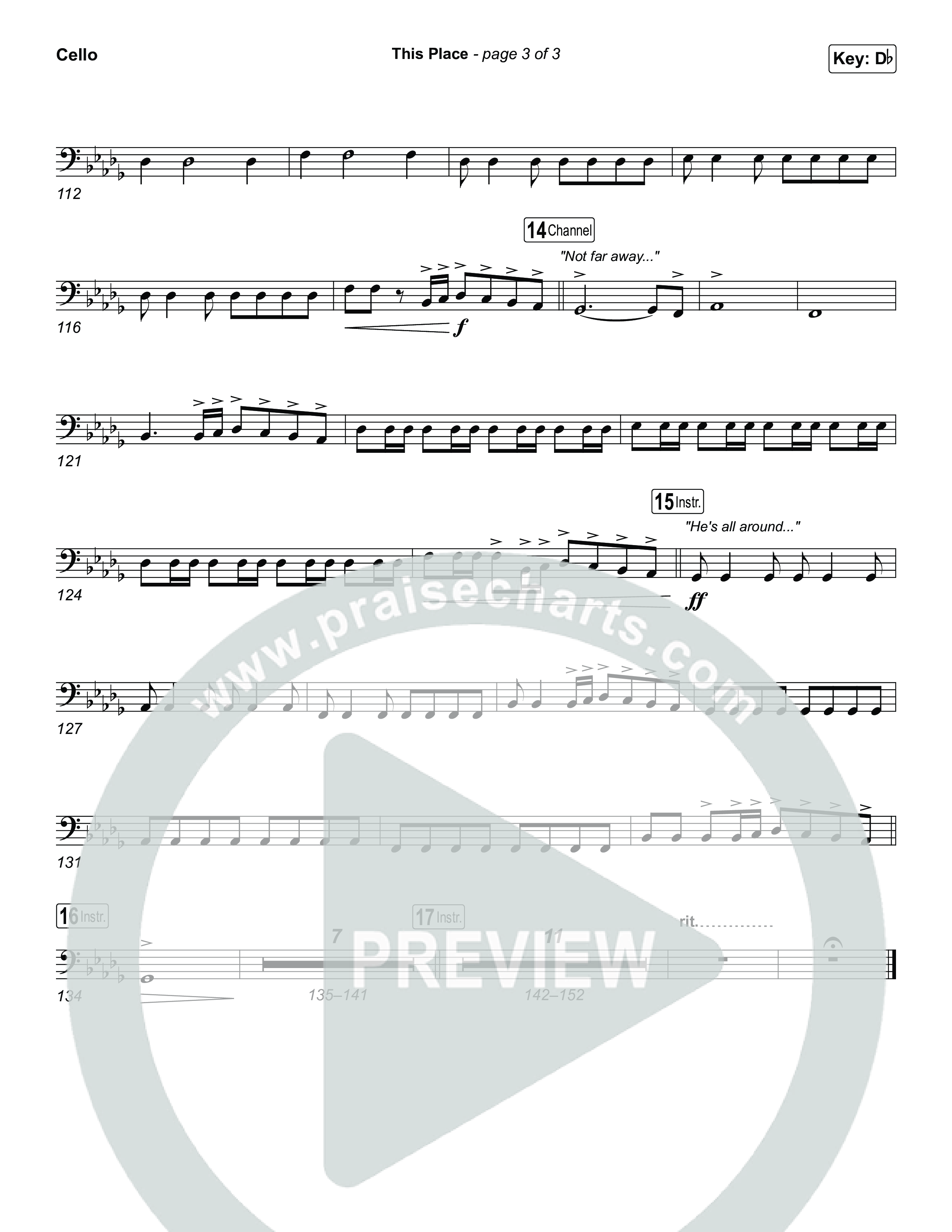 This Place Cello (The Belonging Co / Natalie Grant)