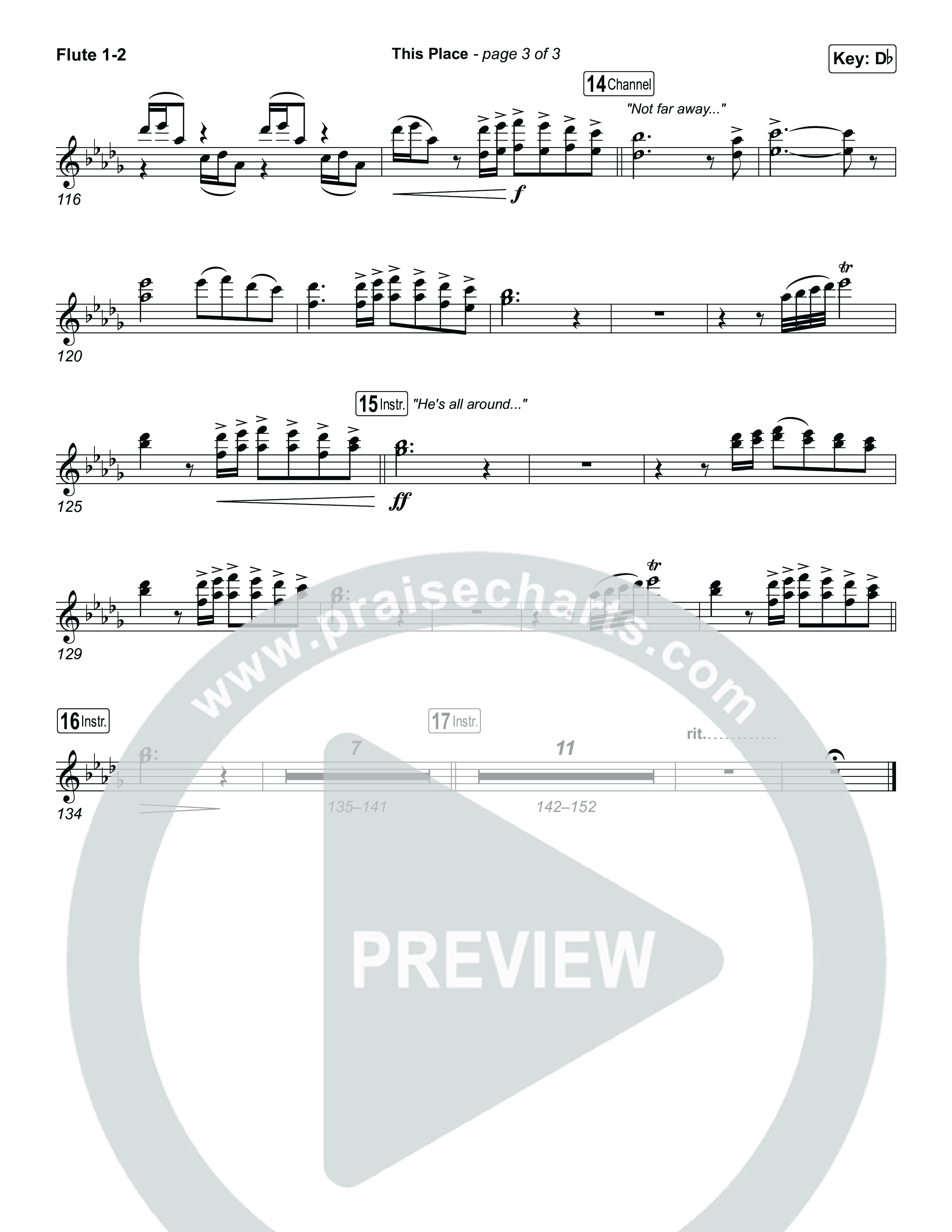 This Place Flute 1,2 (The Belonging Co / Natalie Grant)