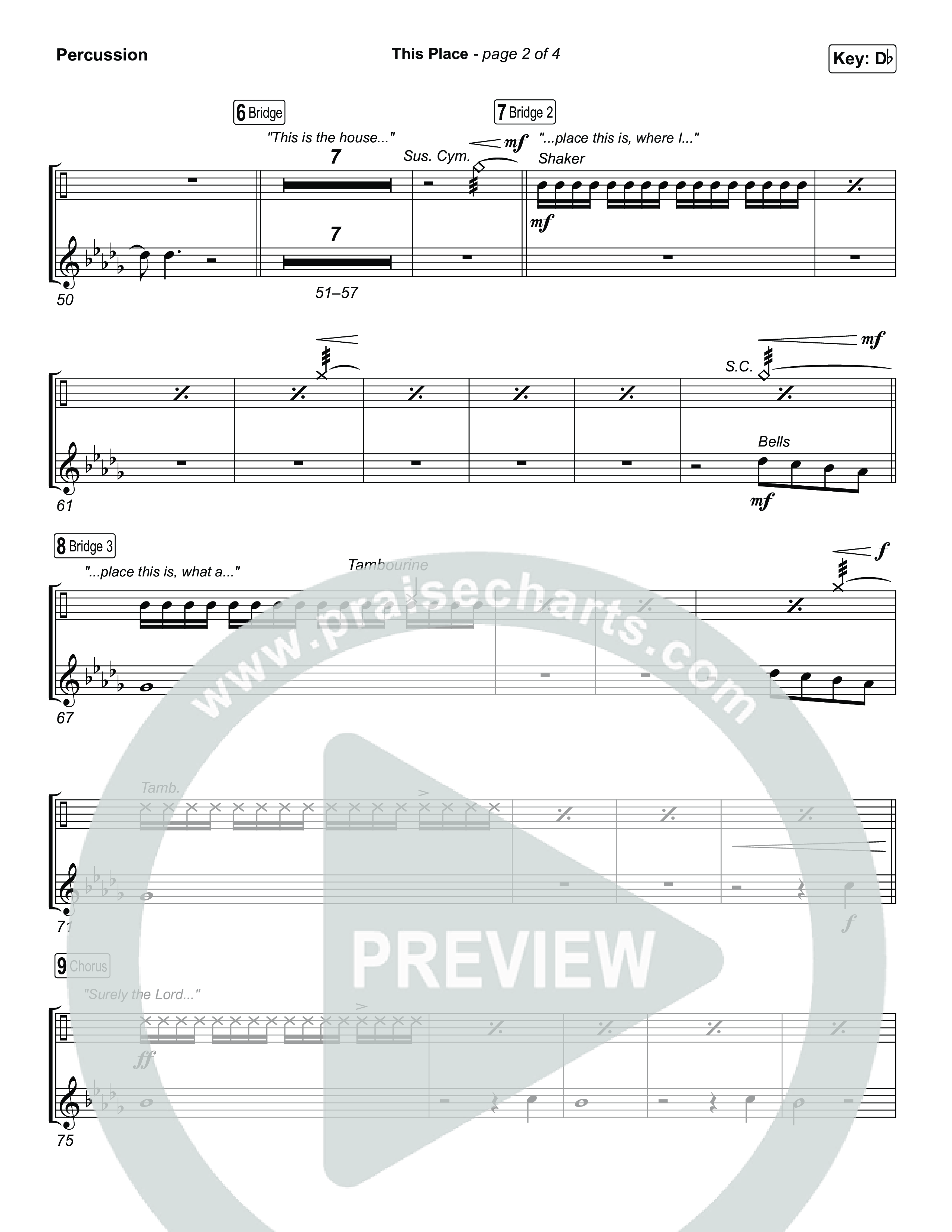 This Place Percussion (The Belonging Co / Natalie Grant)