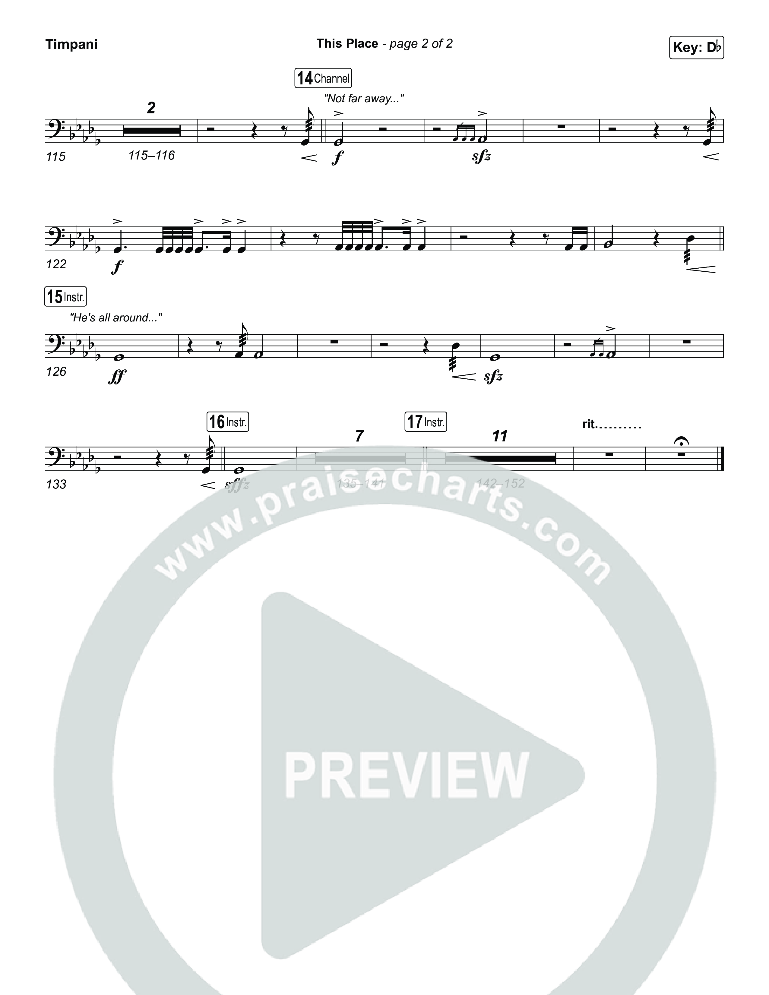 This Place Timpani (The Belonging Co / Natalie Grant)