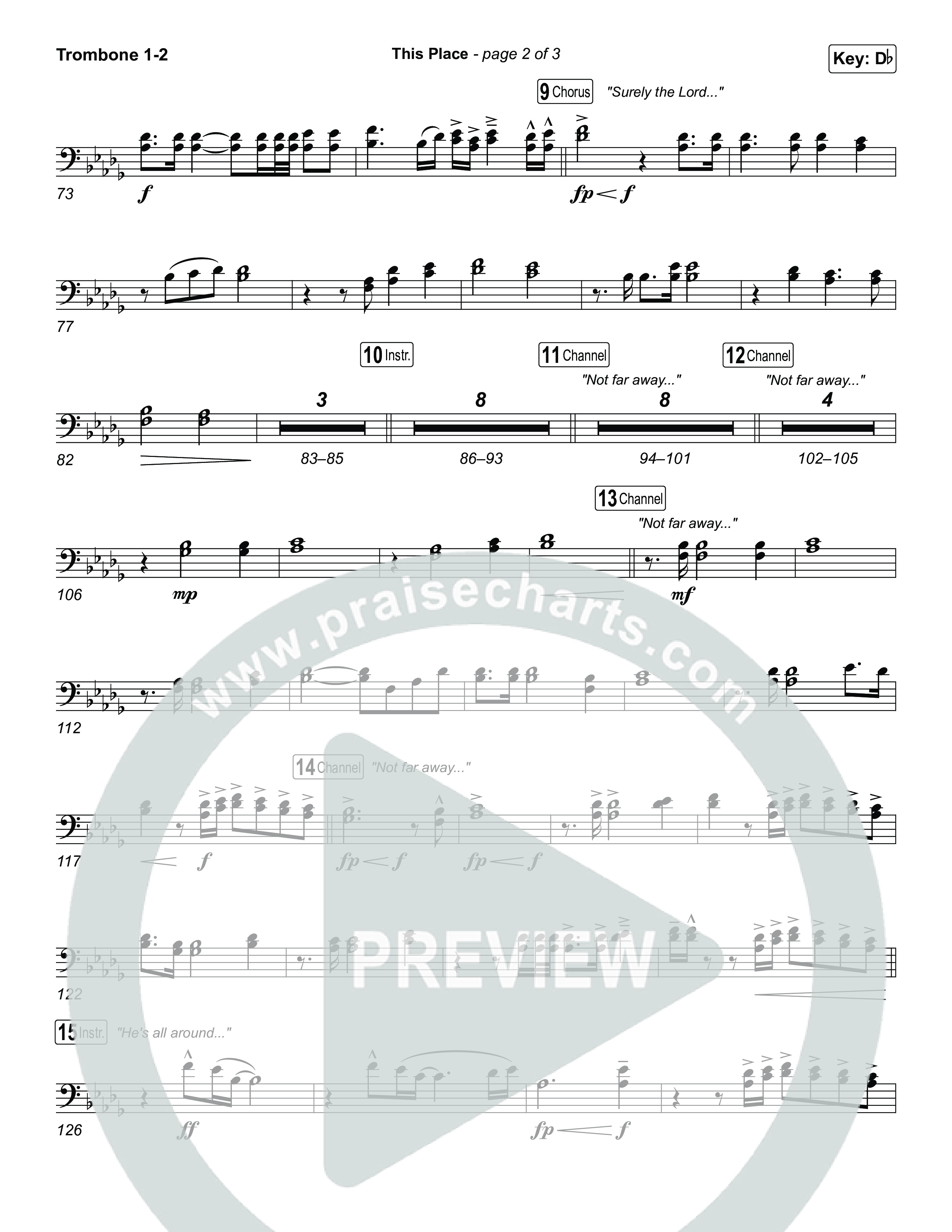 This Place Trombone 1,2 (The Belonging Co / Natalie Grant)