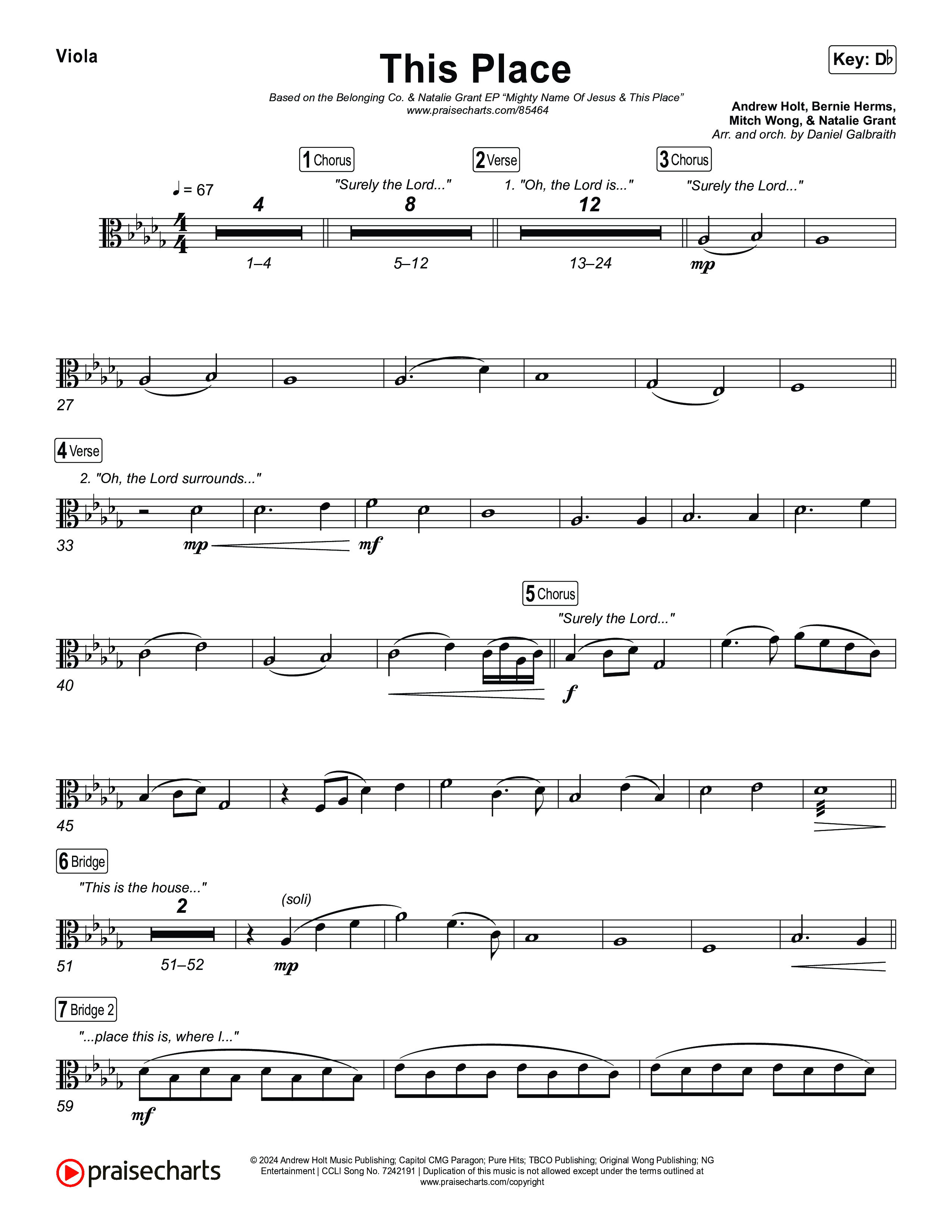 This Place Viola (The Belonging Co / Natalie Grant)