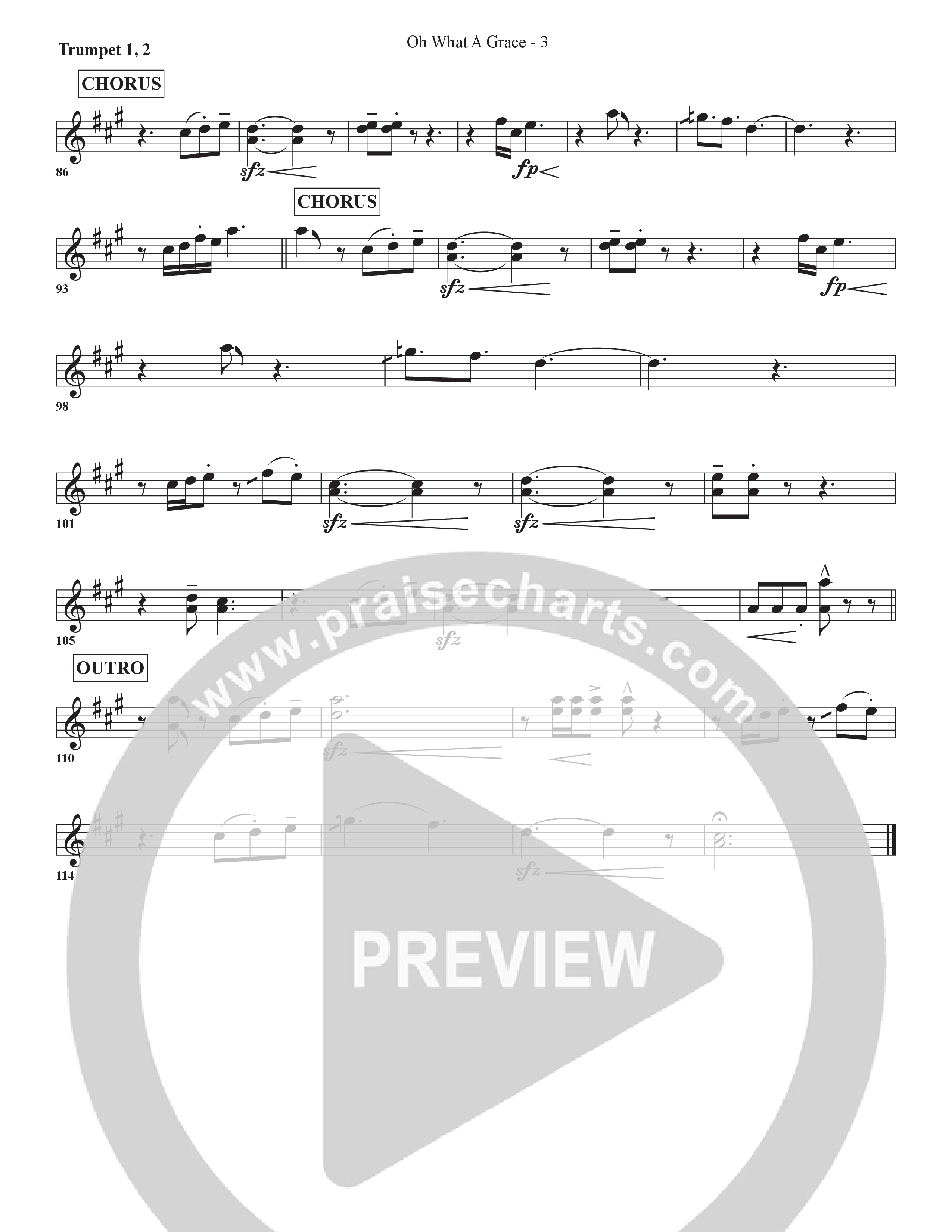 Oh What A Grace Brass Pack (Arr. BJ Davis / Bell Shoals Music)