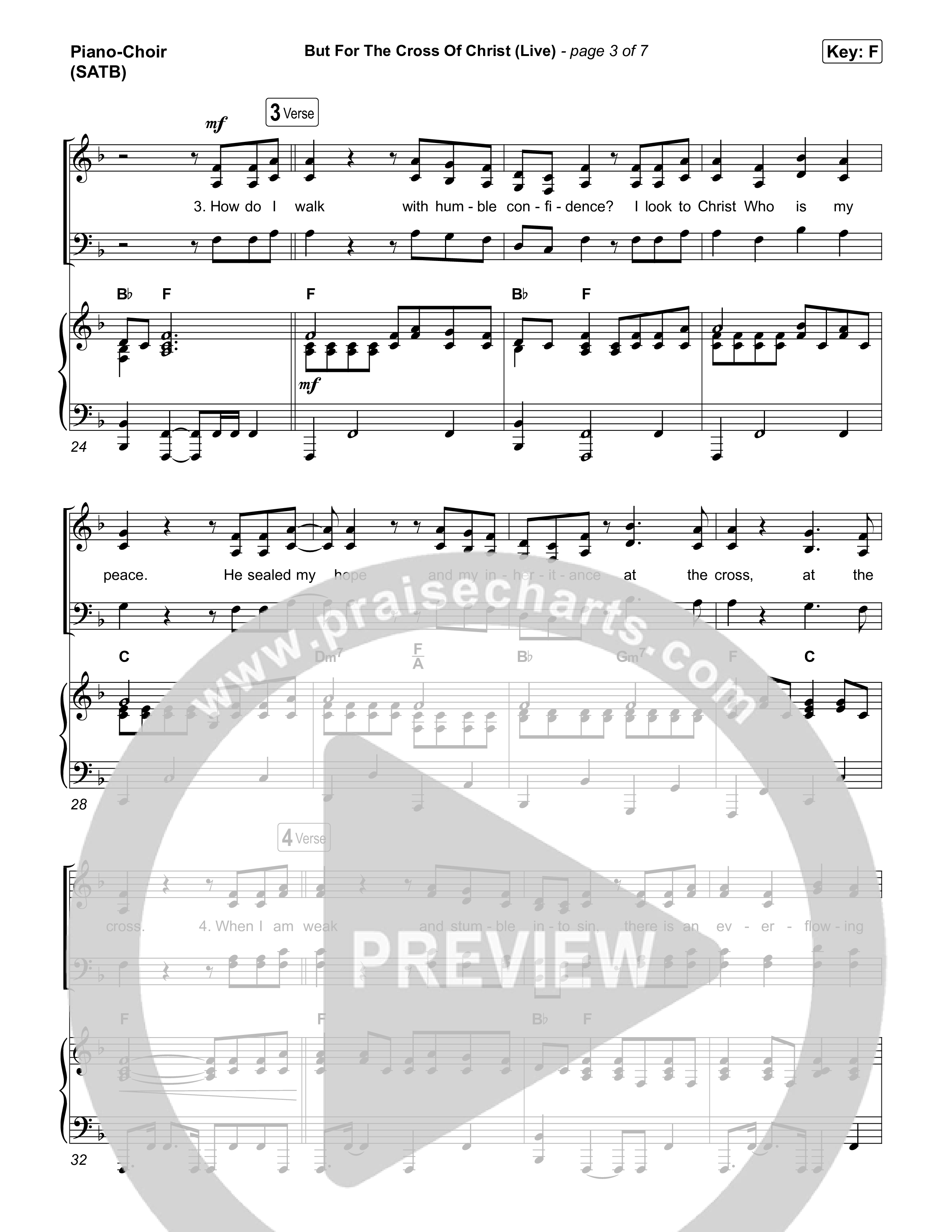 But For The Cross Of Christ Piano/Vocal Pack (Keith & Kristyn Getty / Bryan Fowler / Sing!)