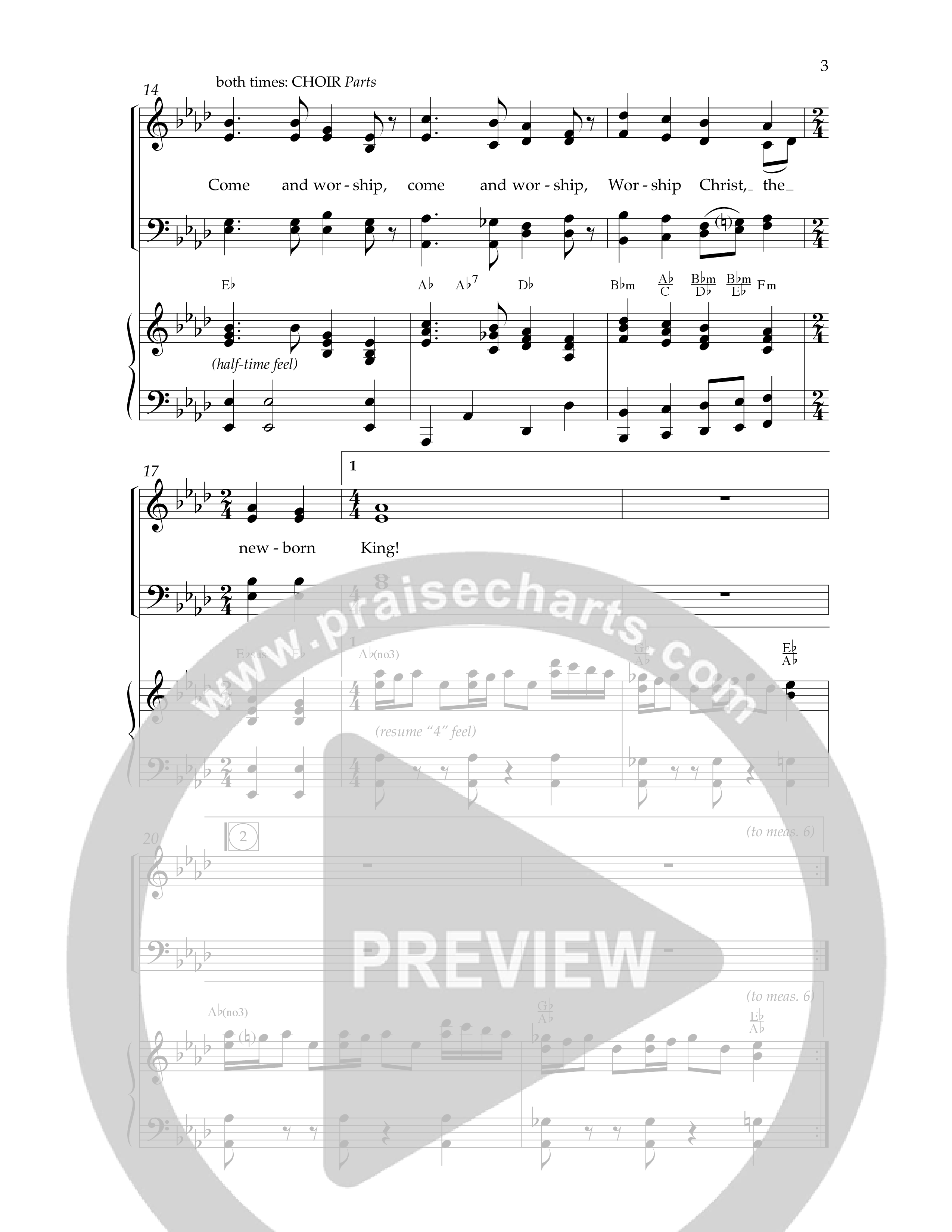 He Is Here (8 Song Choral Collection) Song 1 (Piano SATB) (Lifeway Choral / Arr. Dennis Allen)