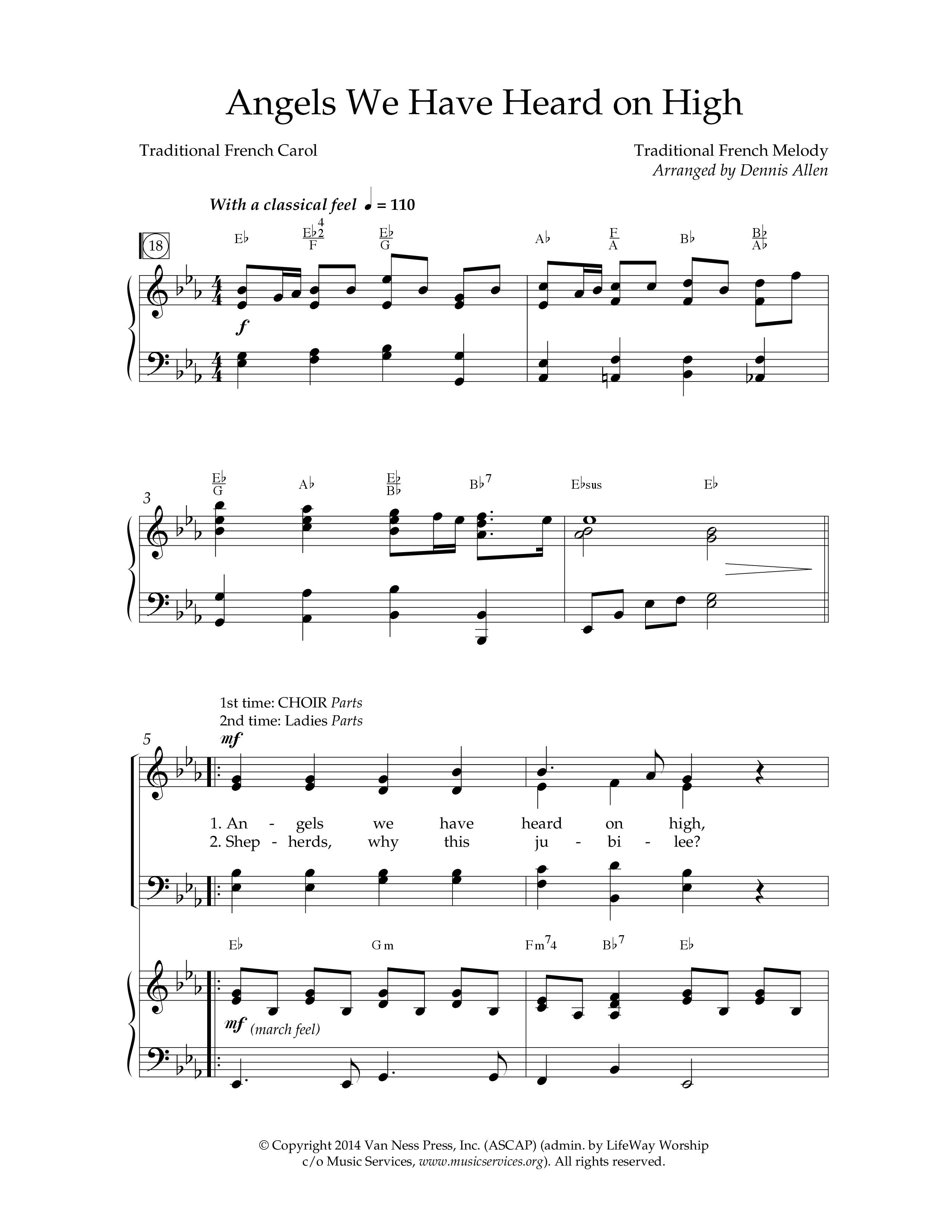 He Is Here (8 Song Choral Collection) Song 5 (Piano SATB) (Lifeway Choral / Arr. Dennis Allen)