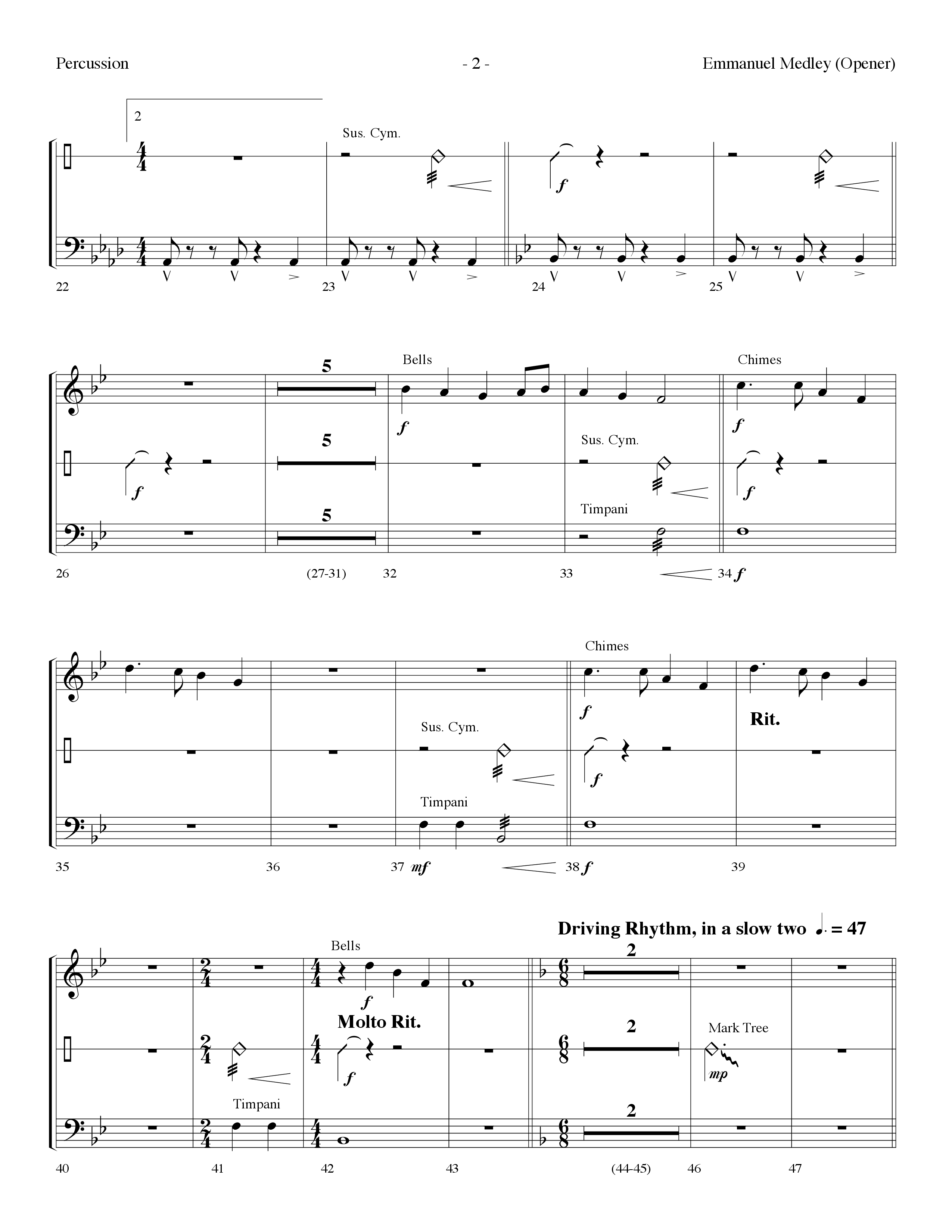 Emmanuel Medley (Opener) (with Angels From The Realms Of Glory, What Child Is This, Emmanuel) (Choral Anthem SATB) Percussion (Lifeway Choral / Arr. Dennis Allen)