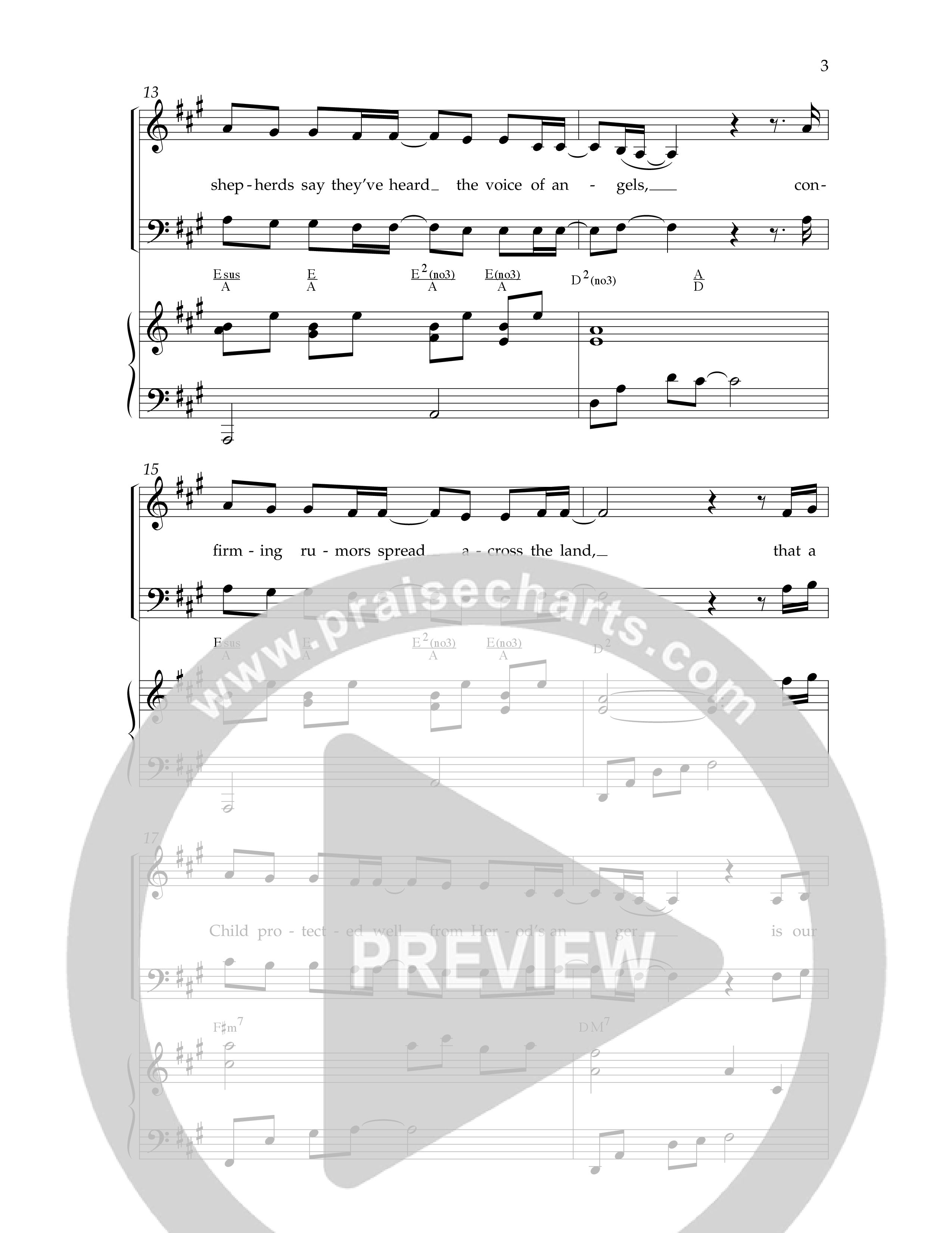God Is With Us (Choral Anthem SATB) Anthem (SATB/Piano) (Lifeway Choral / Arr. Dennis Allen)