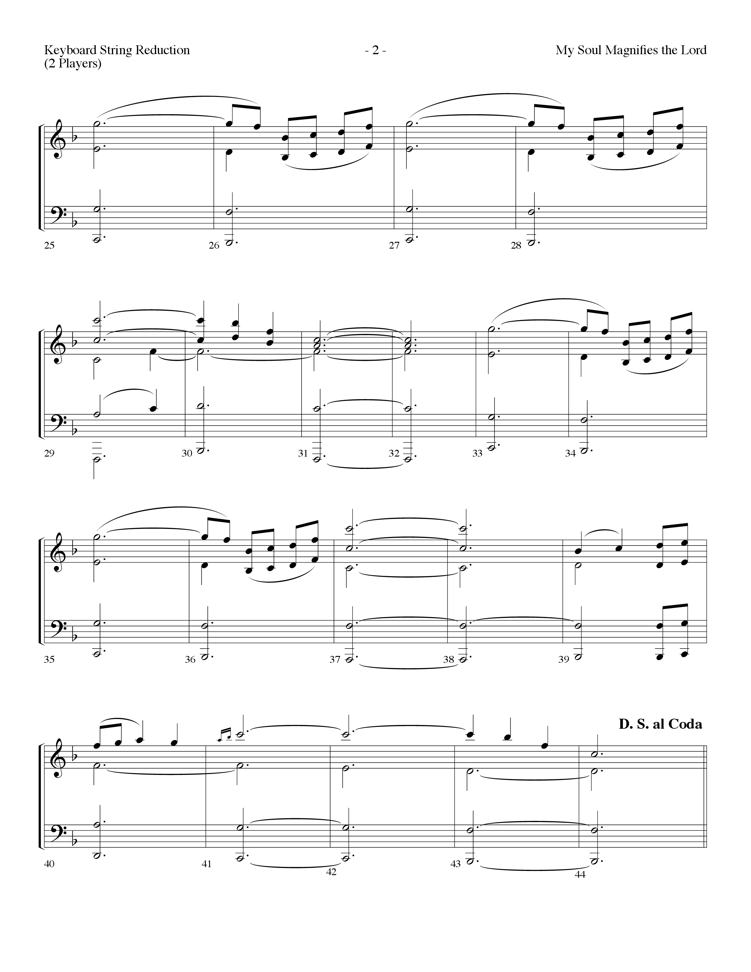 My Soul Magnifies The Lord (Choral Anthem SATB) String Reduction (Lifeway Choral / Arr. Dennis Allen)