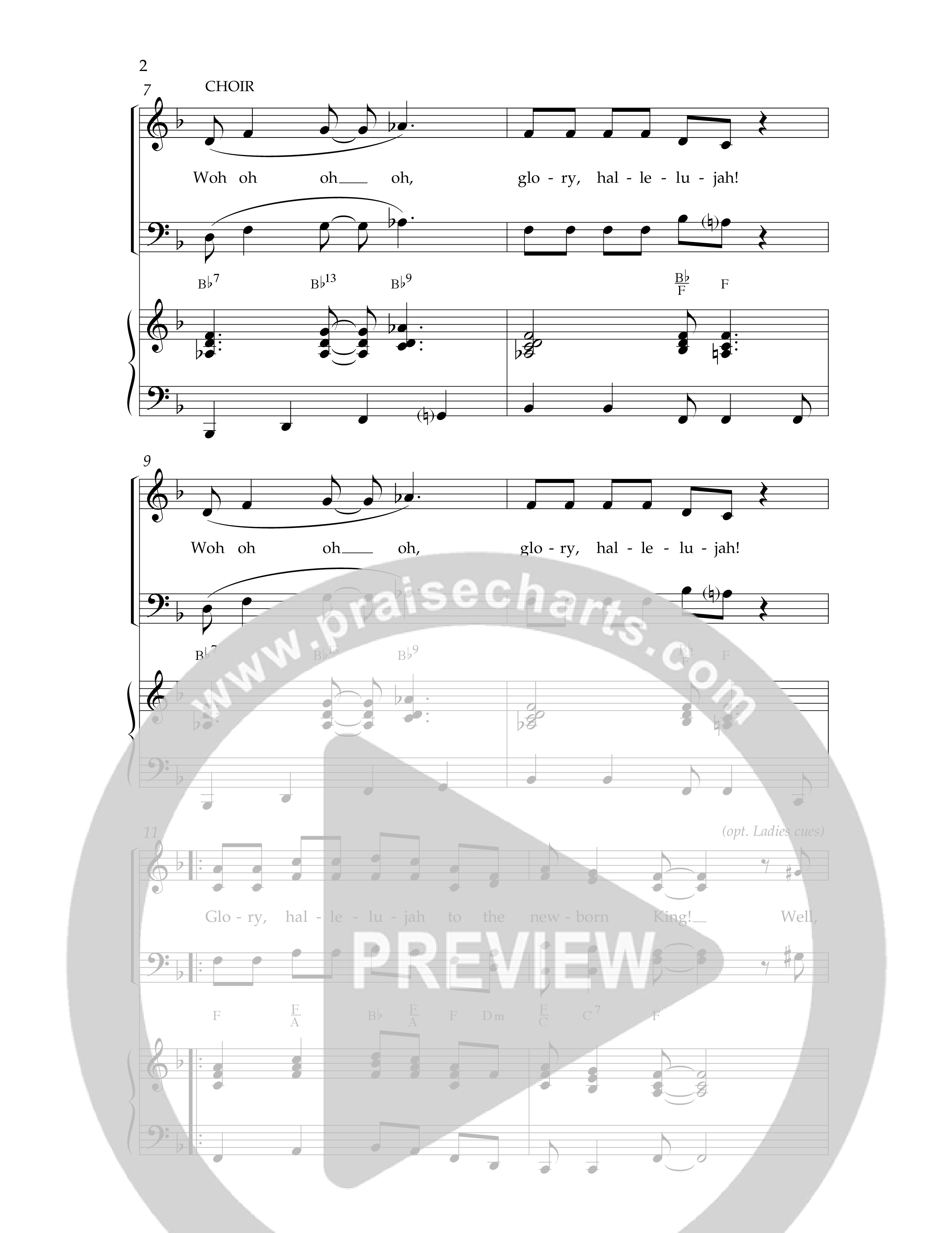 Wonderful Counselor (Choral Anthem SATB) Anthem (SATB/Piano) (Lifeway Choral / Arr. Dennis Allen)