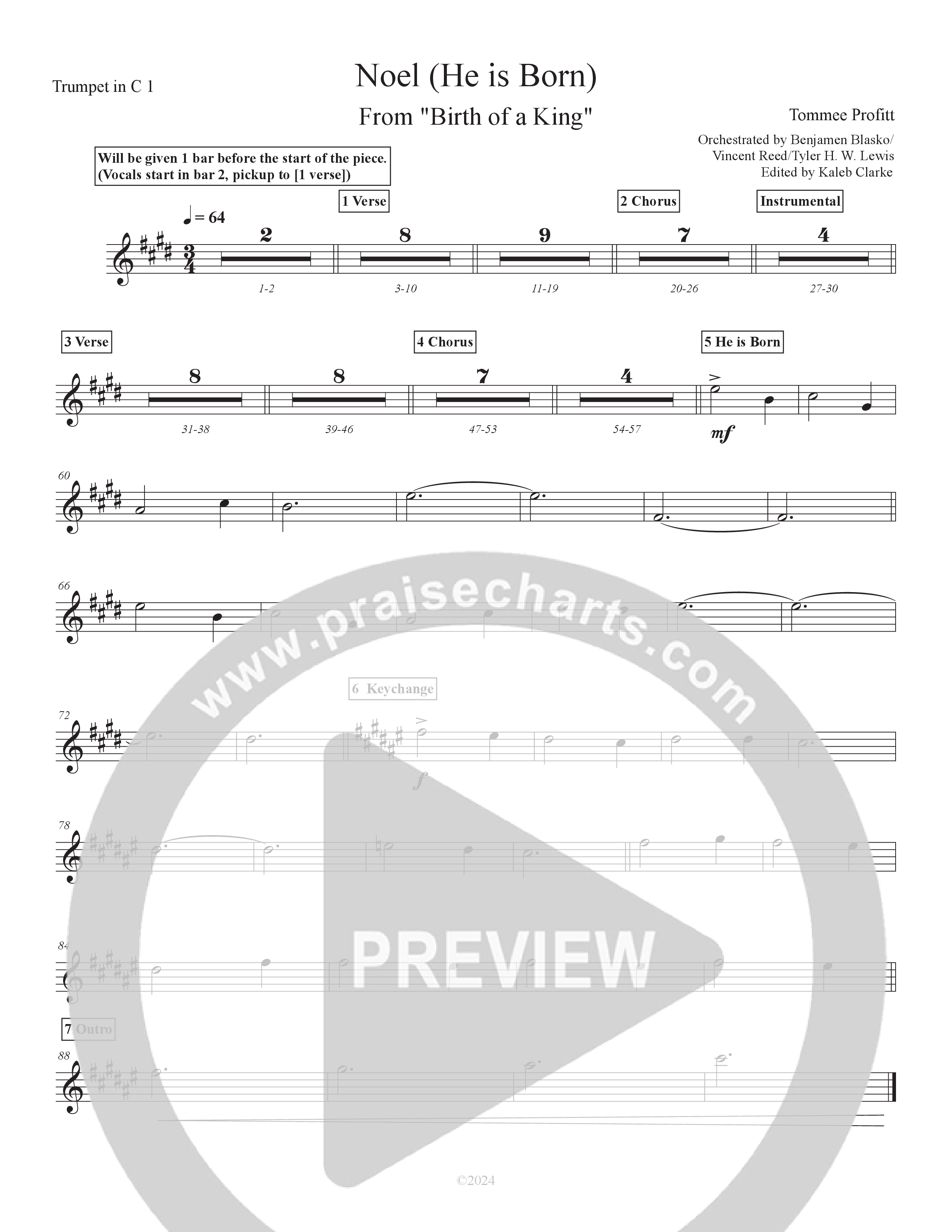 Noel (He Is Born) (Live) Brass Pack (Tommee Profitt / Stanaj)